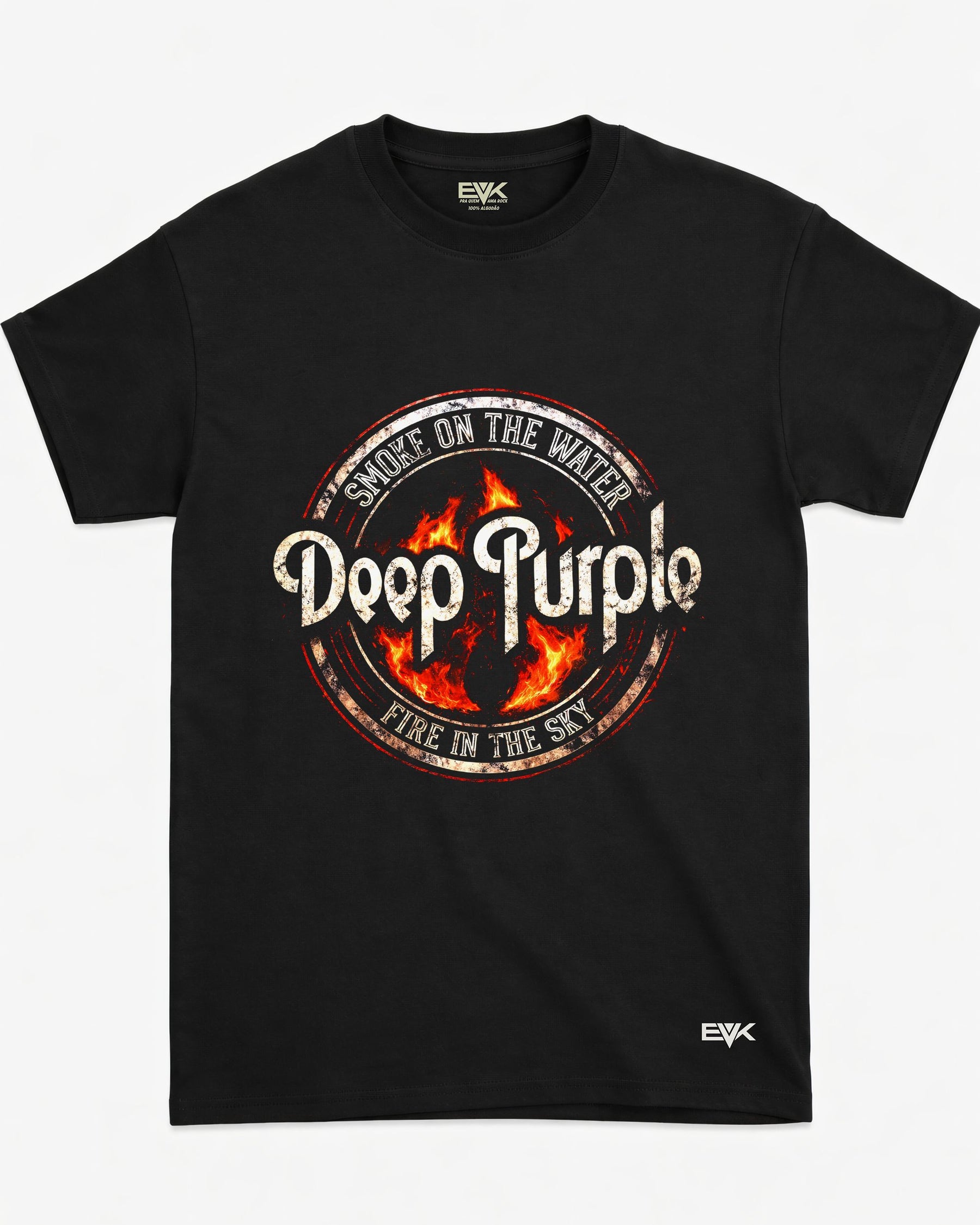 Camiseta Deep Purple – Smoke On The Water
