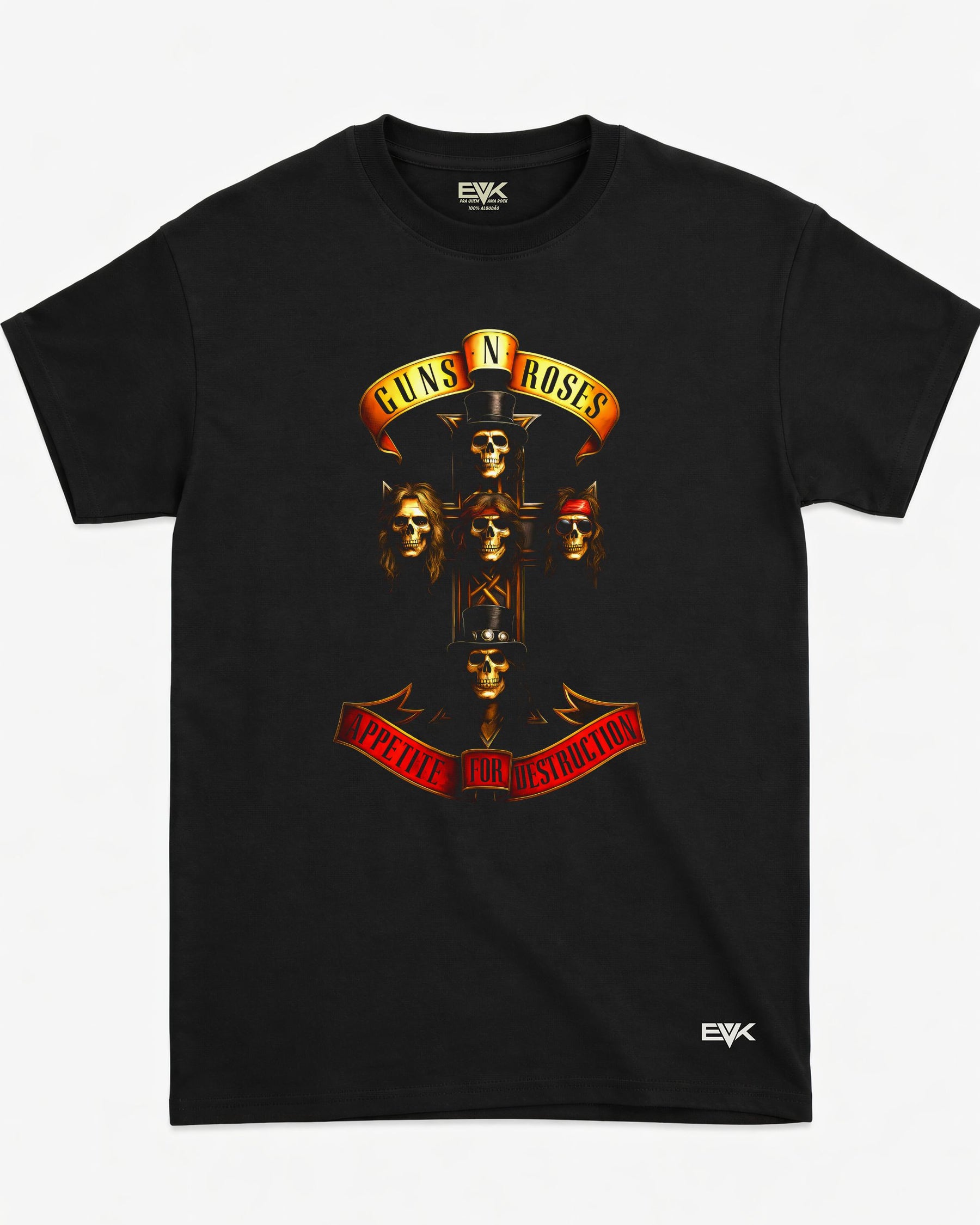 Camiseta Guns N’ Roses – Appetite for Destruction