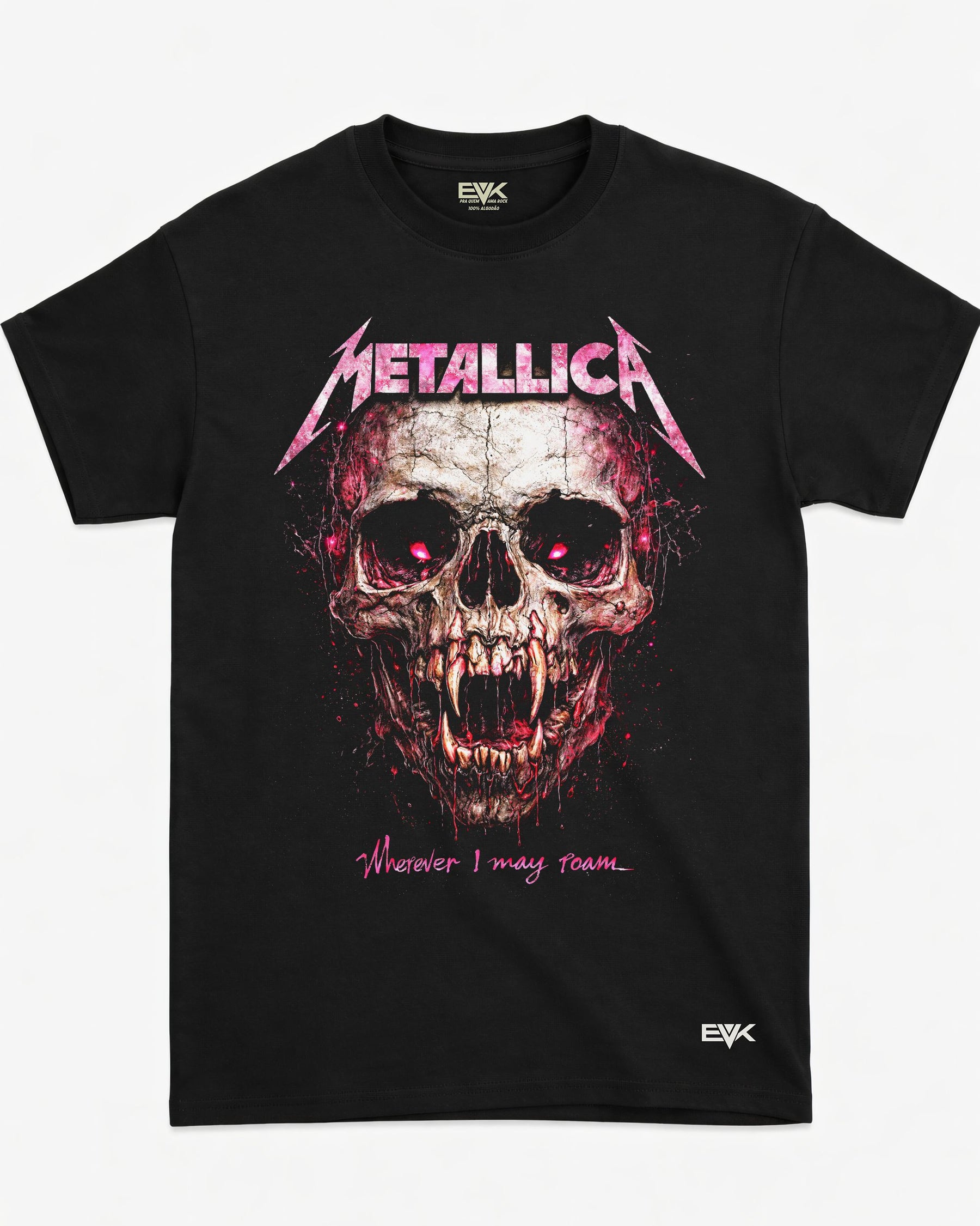 Camiseta Metallica – Wherever I May Roam