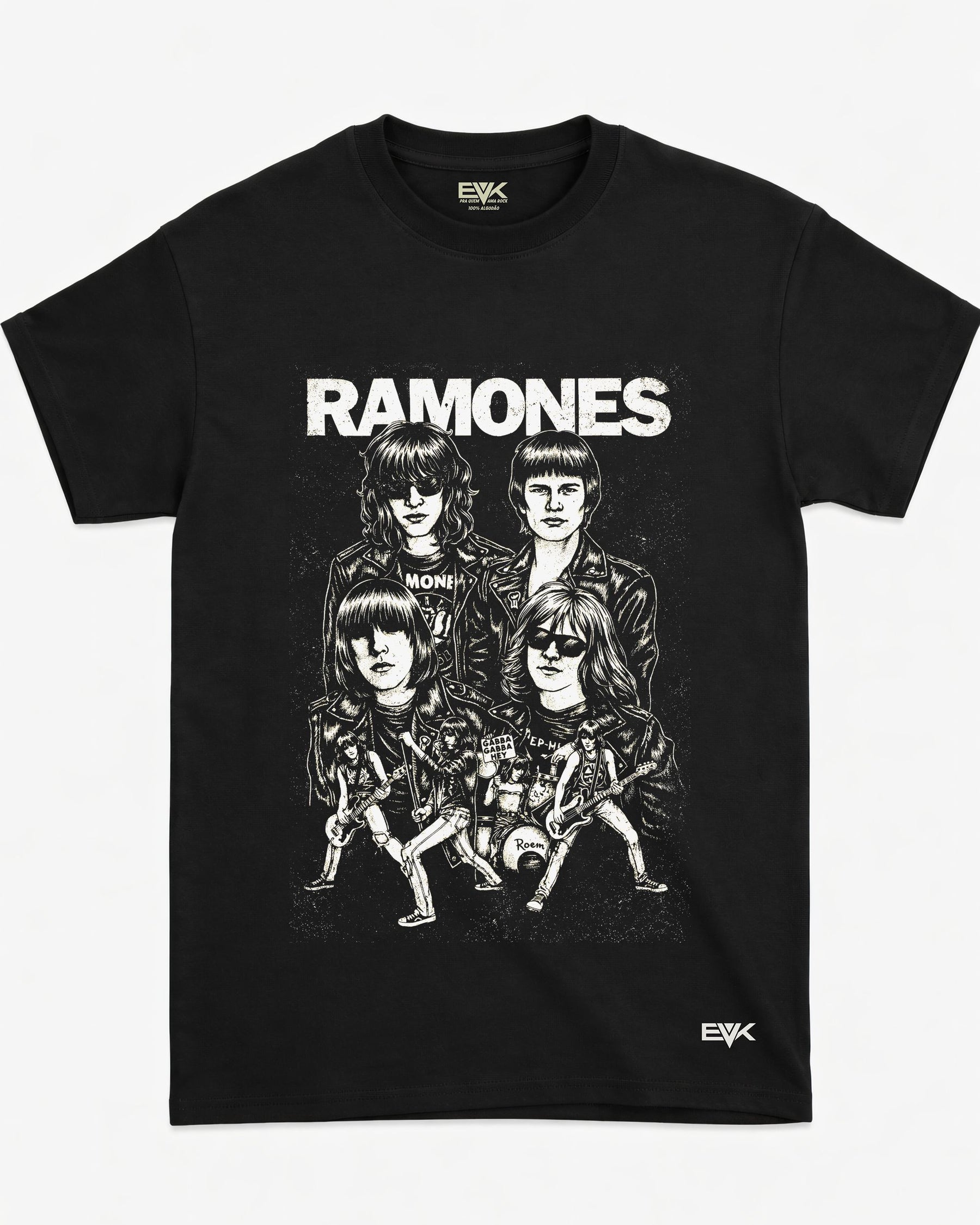 Camiseta Ramones – Cartoon Live Show
