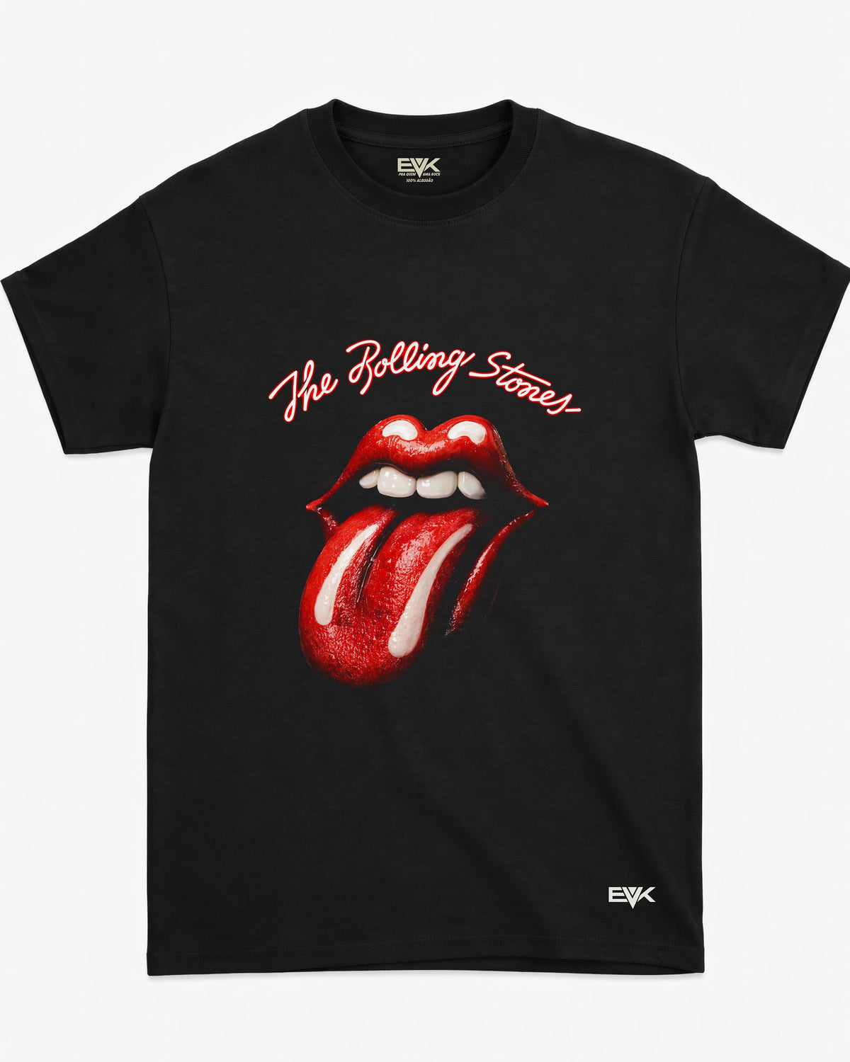 Camiseta The Rolling Stones – Tongue and Lips Logo
