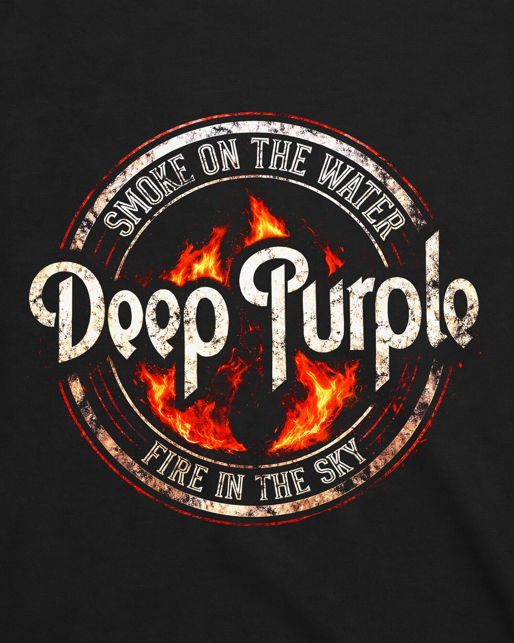 Camiseta Deep Purple – Smoke On The Water