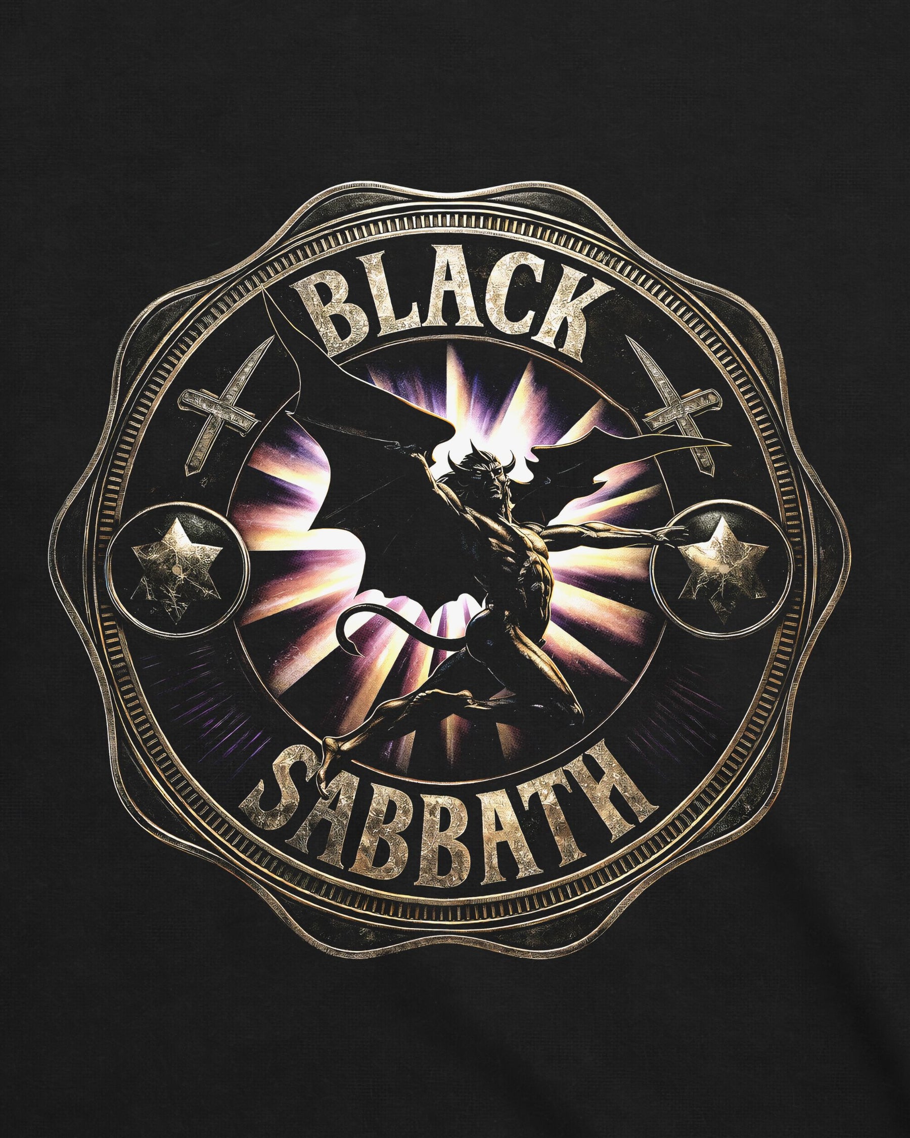 Camiseta Black Sabbath – Shield