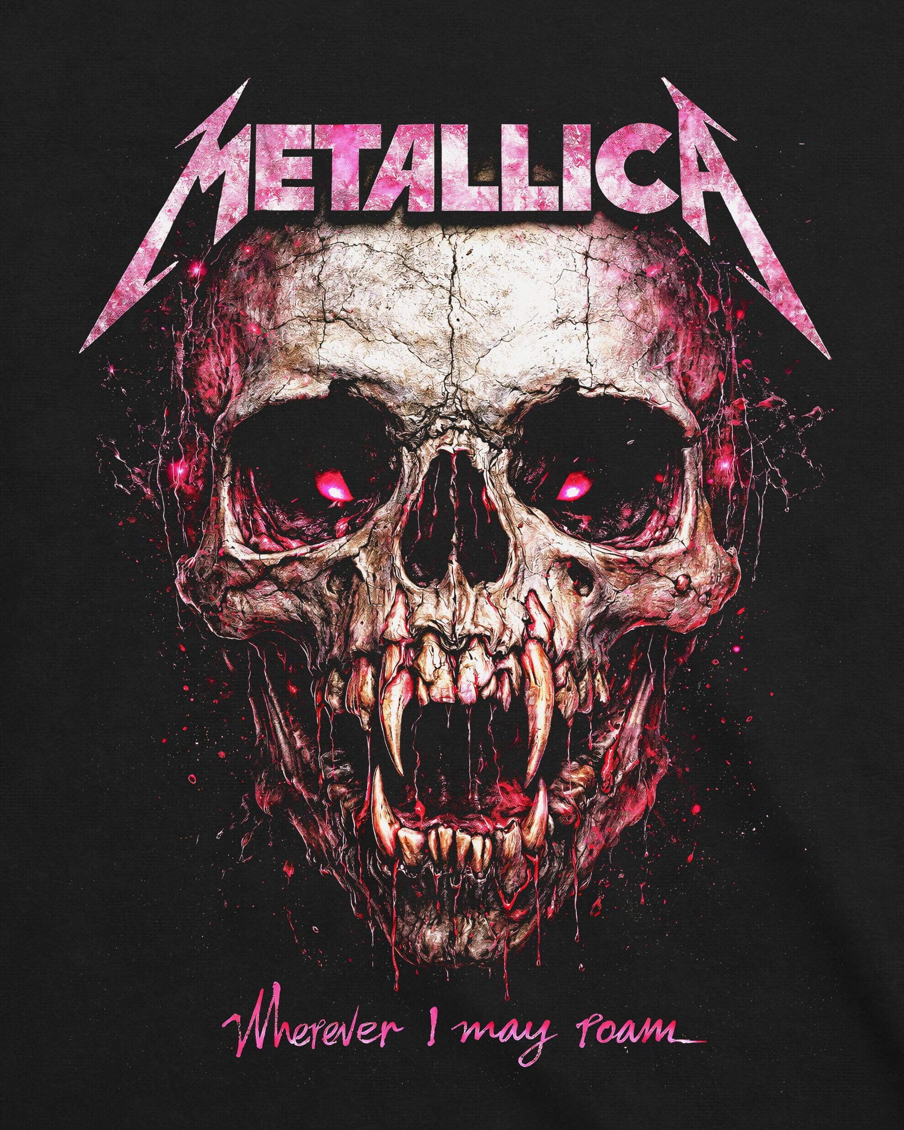 Camiseta Metallica – Wherever I May Roam