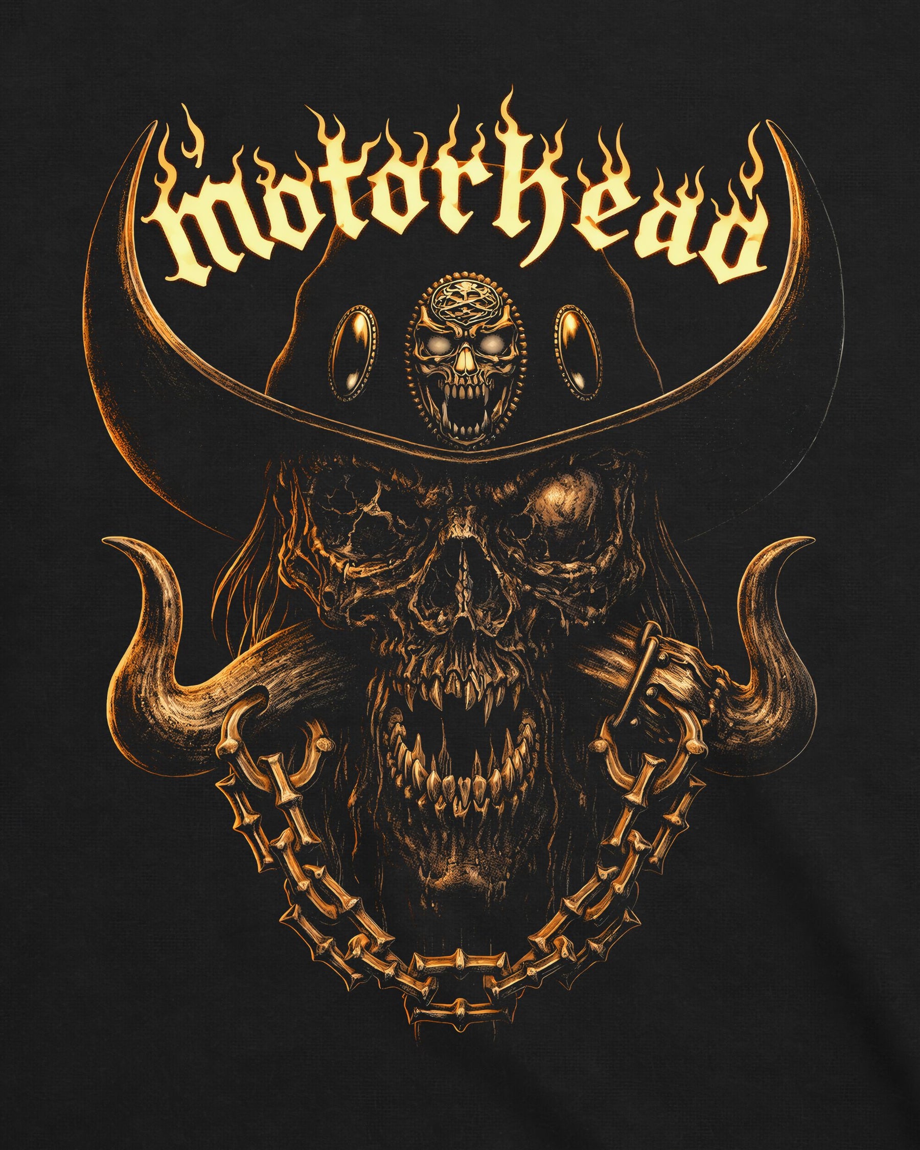 Camiseta Motörhead – Snaggletooth Cowboy