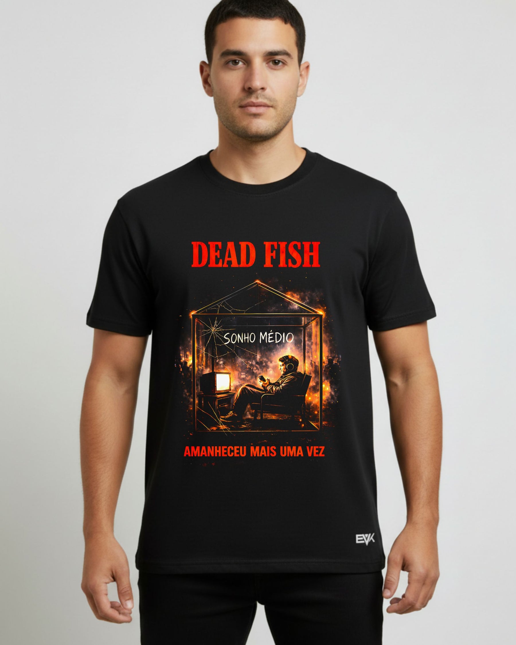 Camiseta Dead Fish – Amanheceu Mais Uma Vez – Sonho Médio