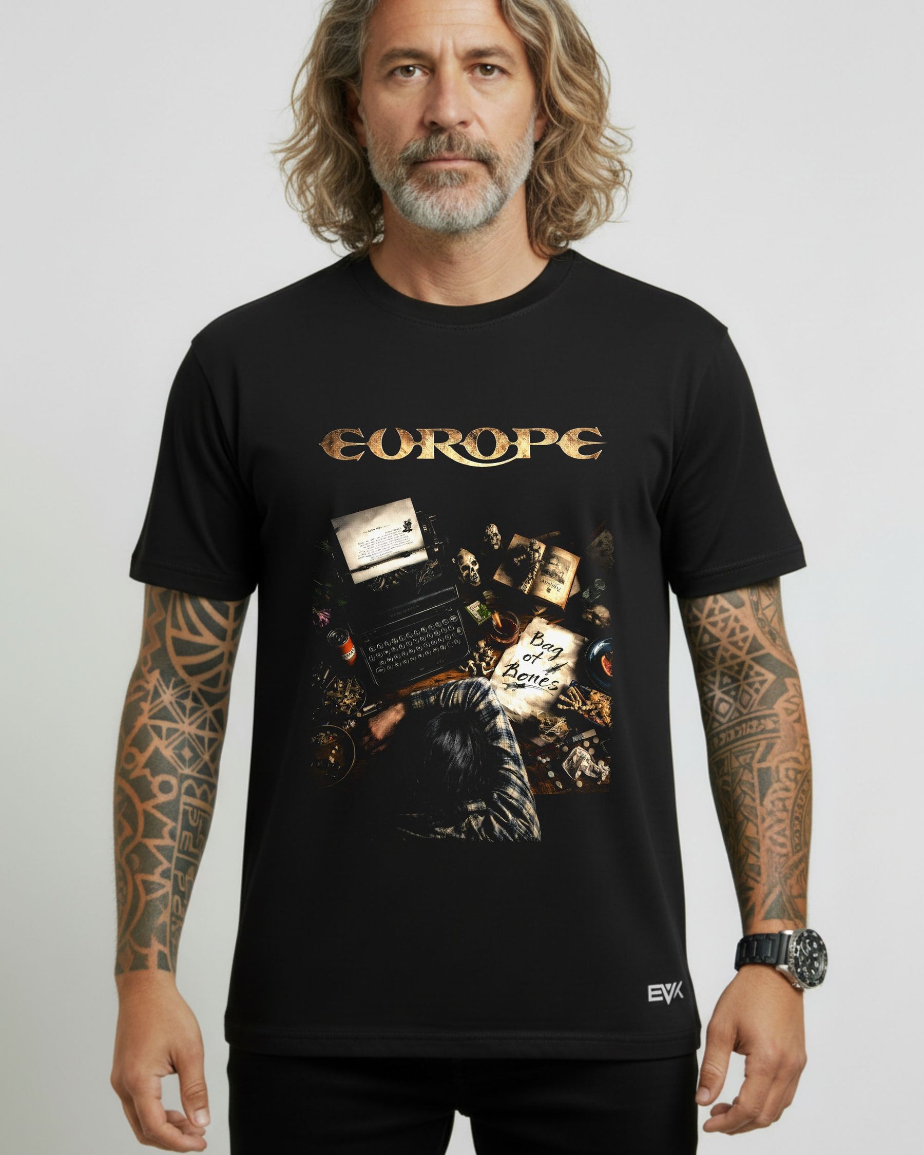 Camiseta Europe – Bag of Bones