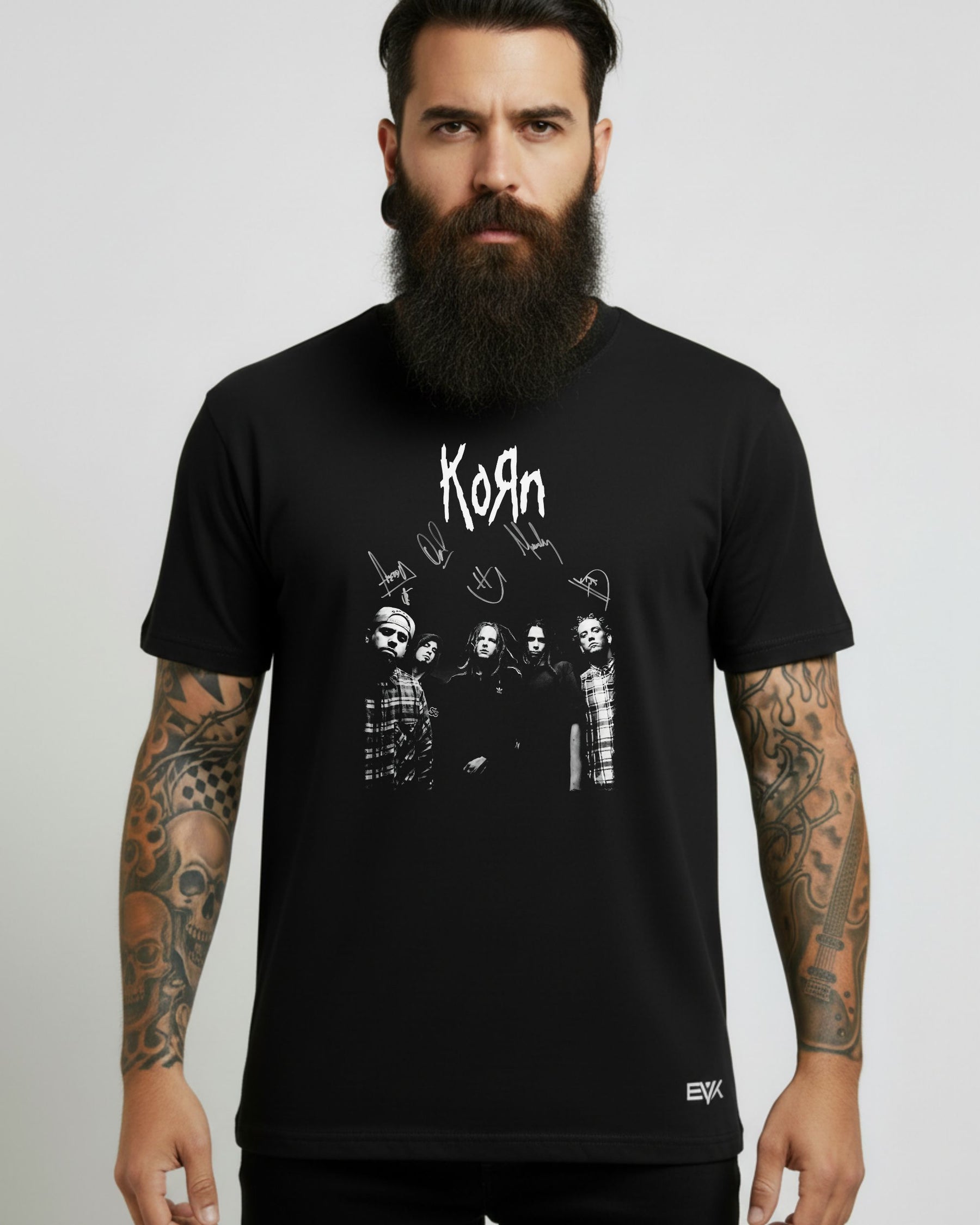 Camiseta Korn – Integrantes