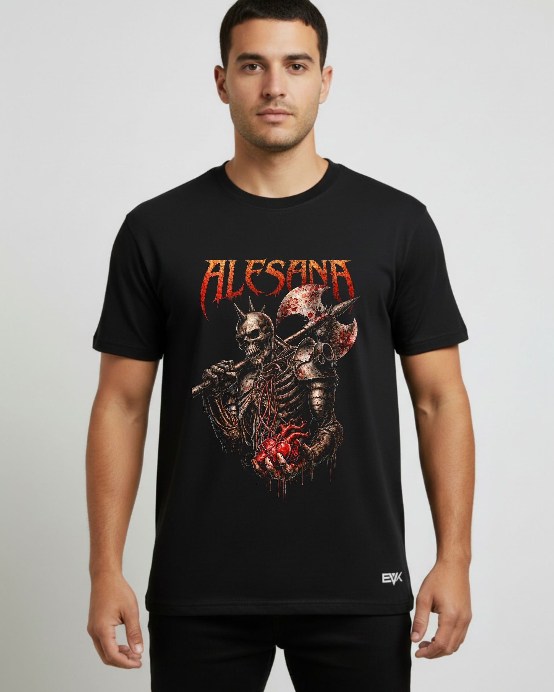 Camiseta Alesana – Warrior Skull