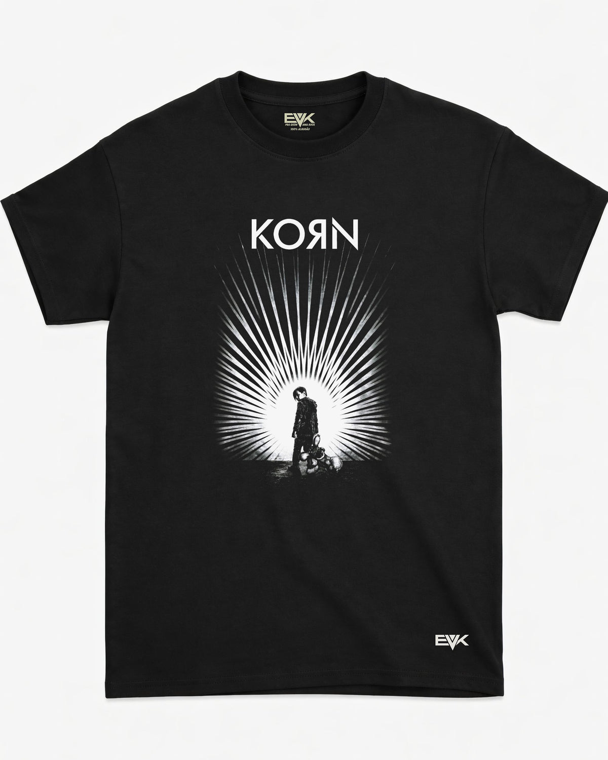 Camiseta Korn – Untouchables Black & White