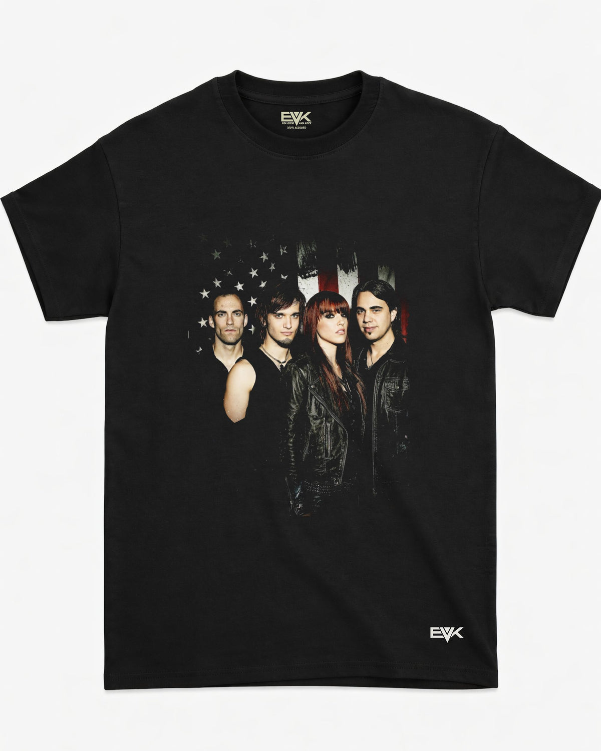 Camiseta Halestorm – US Flag Print