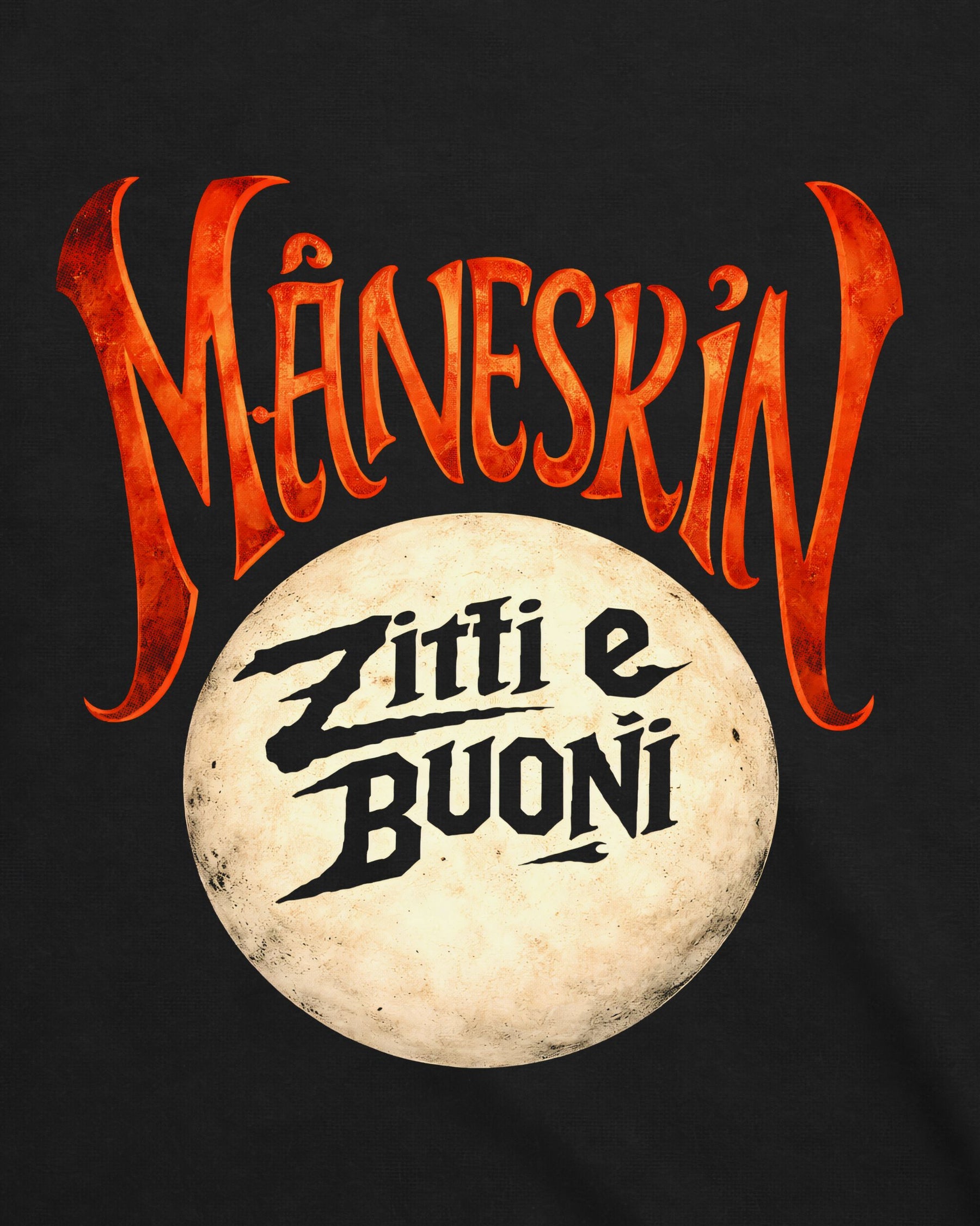 Camiseta Måneskin – Zitti e Buoni Classic
