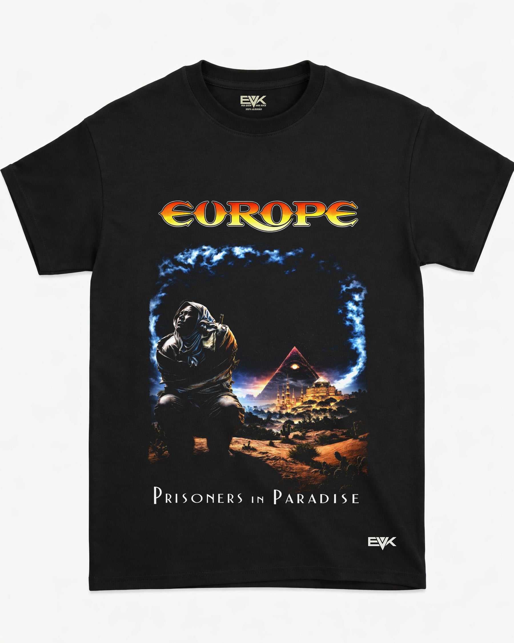 Camiseta Europe – Prisoners in Paradise