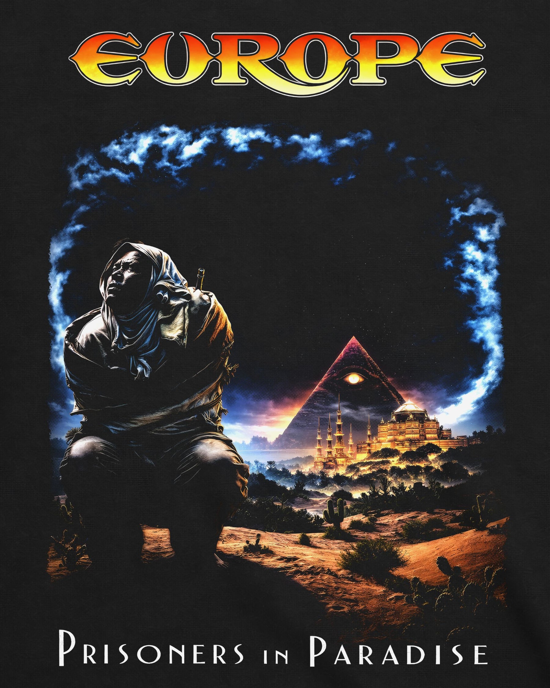 Camiseta Europe – Prisoners in Paradise