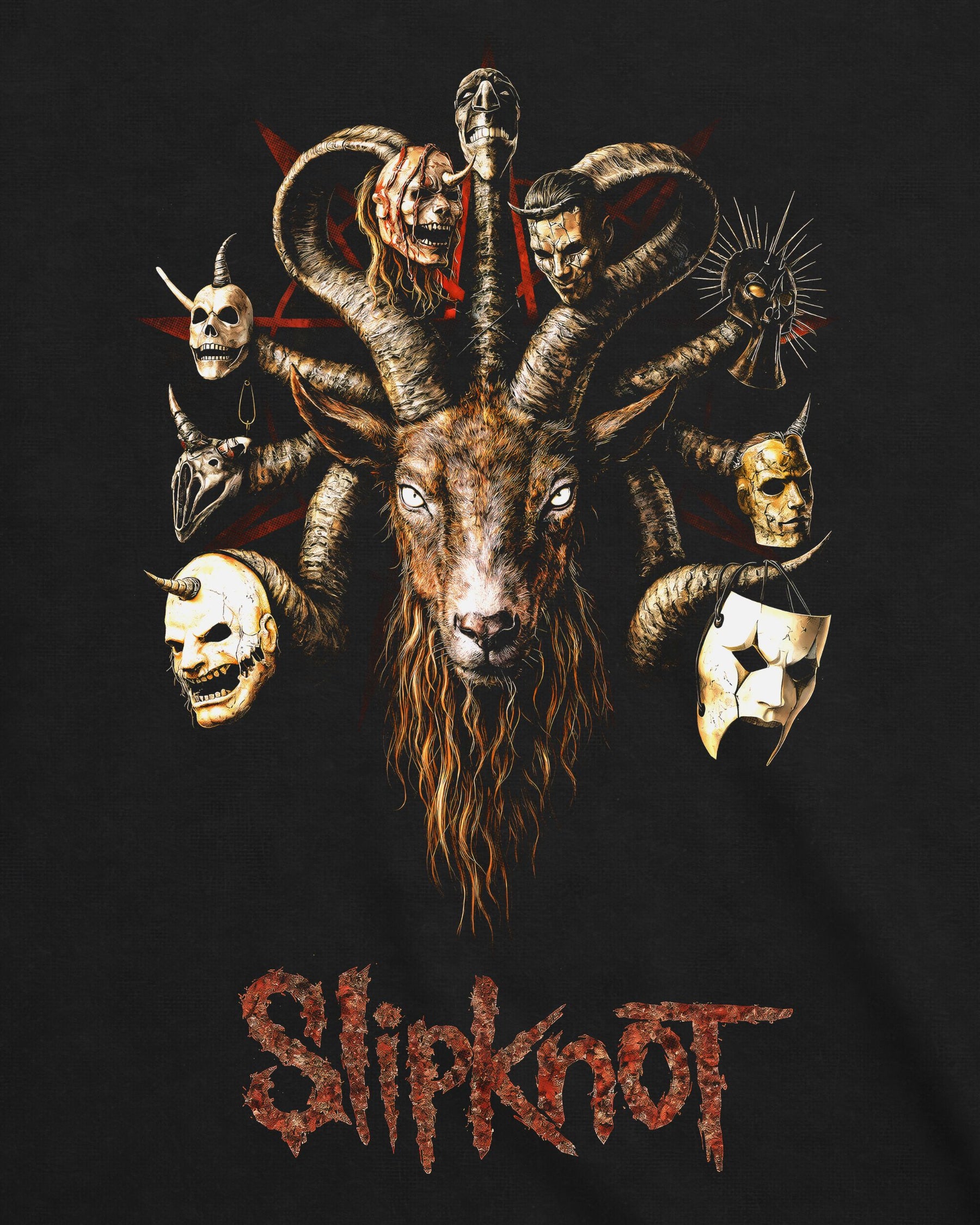 Camiseta Slipknot – Masquerade Tree