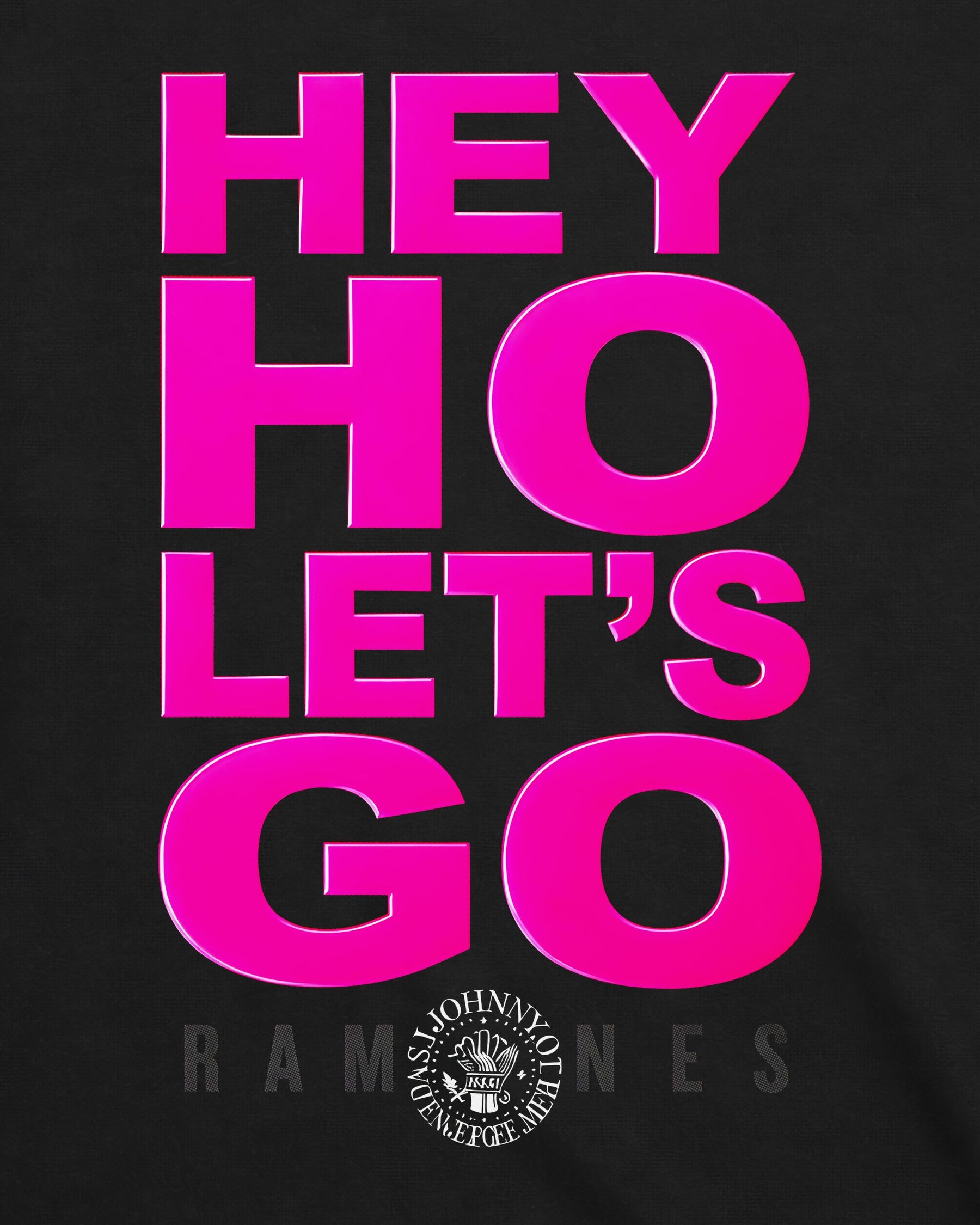 Camiseta Ramones – Pink Retrô Logo