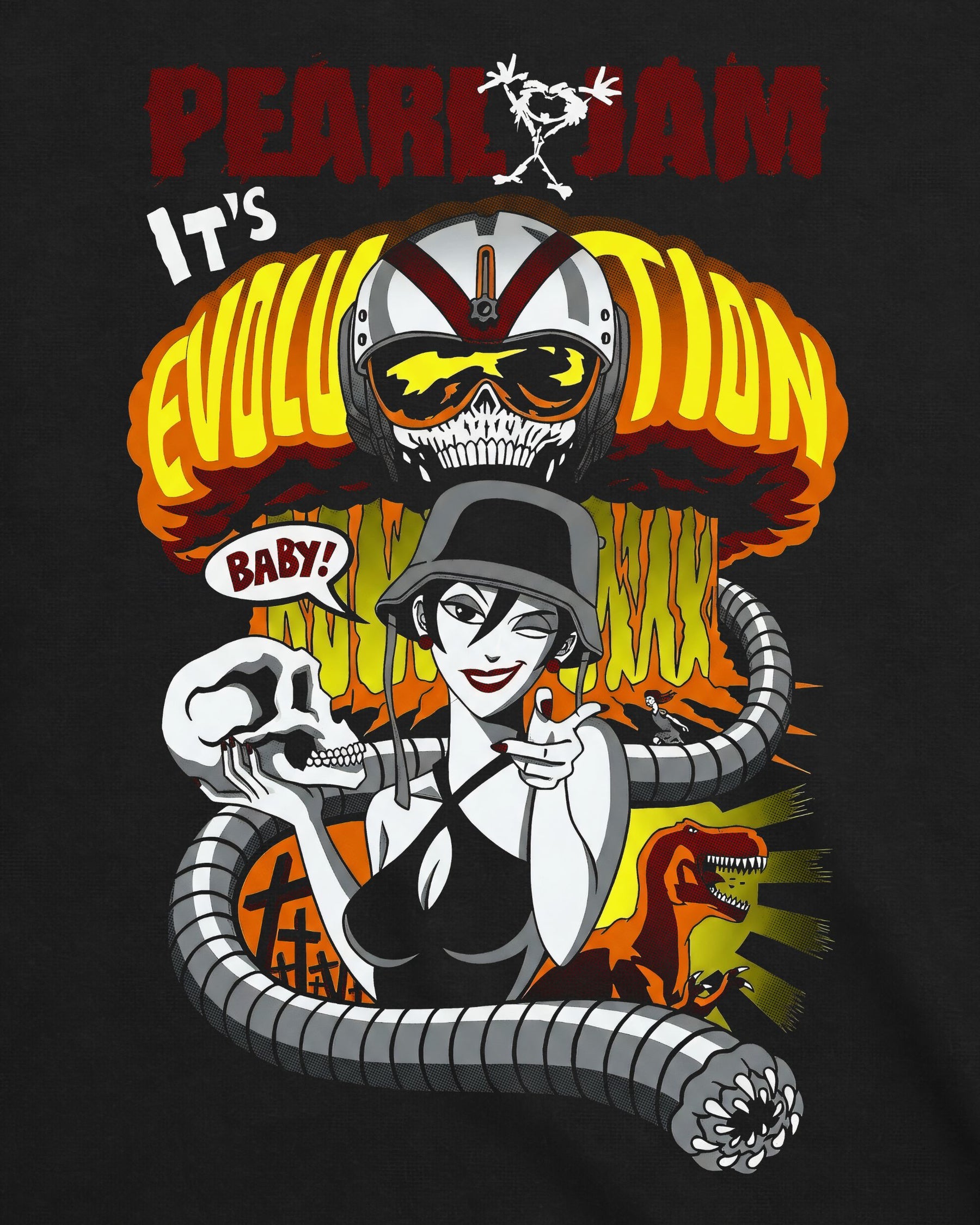 Camiseta Pearl Jam – It’s Evolution Baby