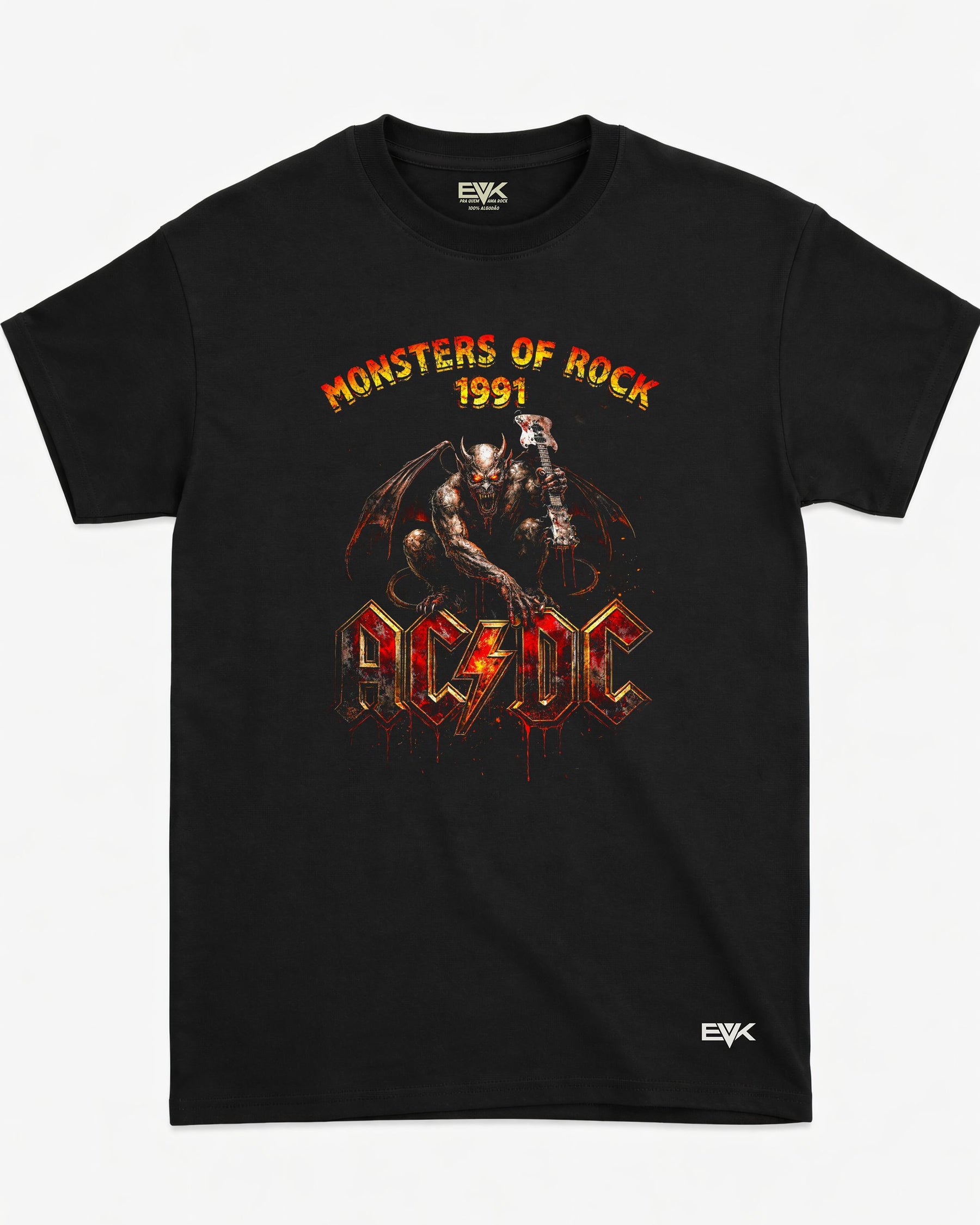 Camiseta AC/DC – Monsters of Rock 1991
