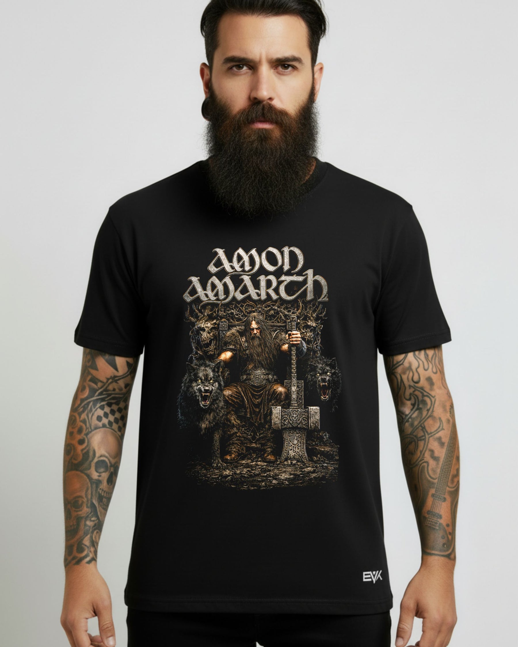 Camiseta Amon Amarth – Viking Wolf