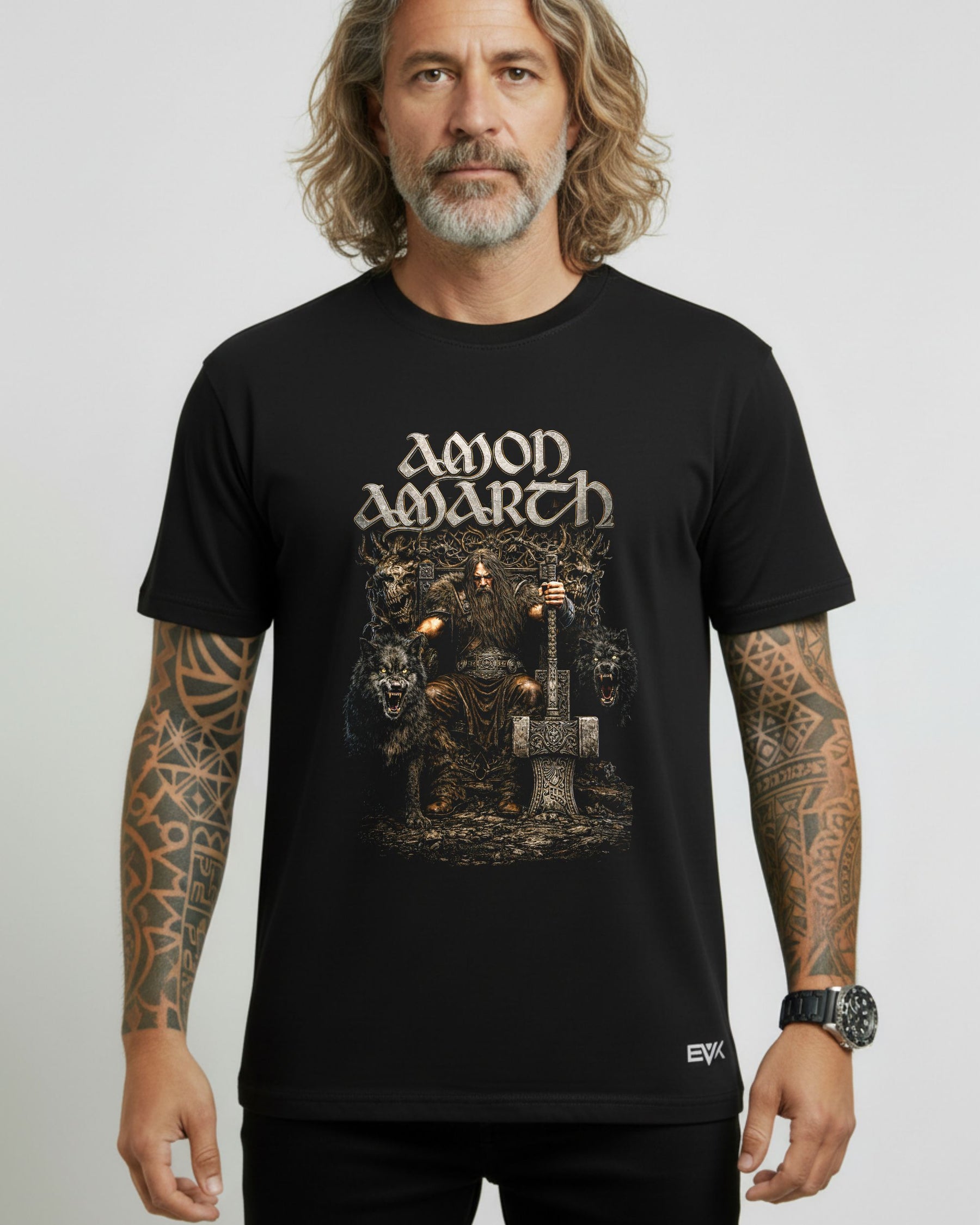 Camiseta Amon Amarth – Viking Wolf