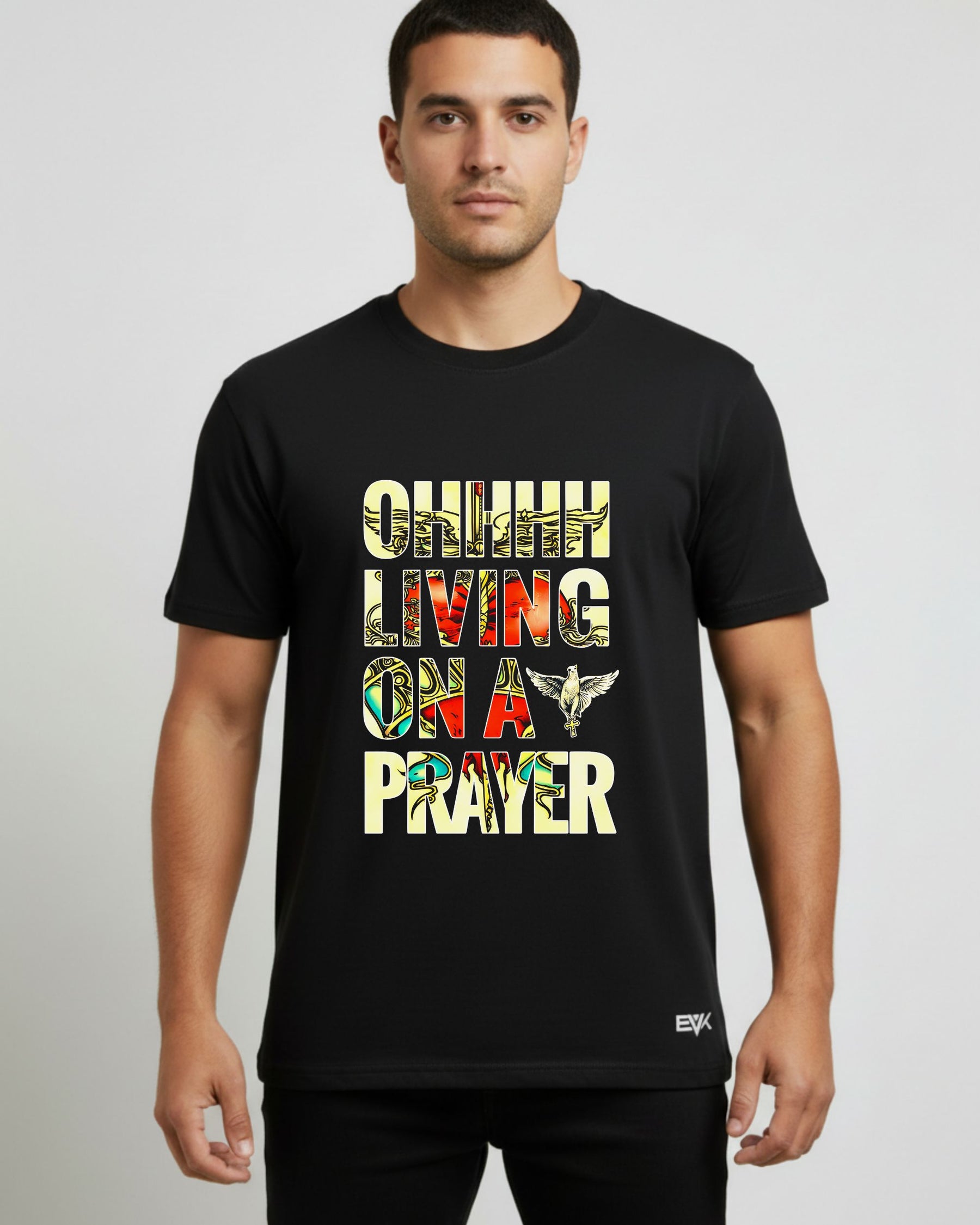 Camiseta Bon Jovi – Livin’ on a Prayer