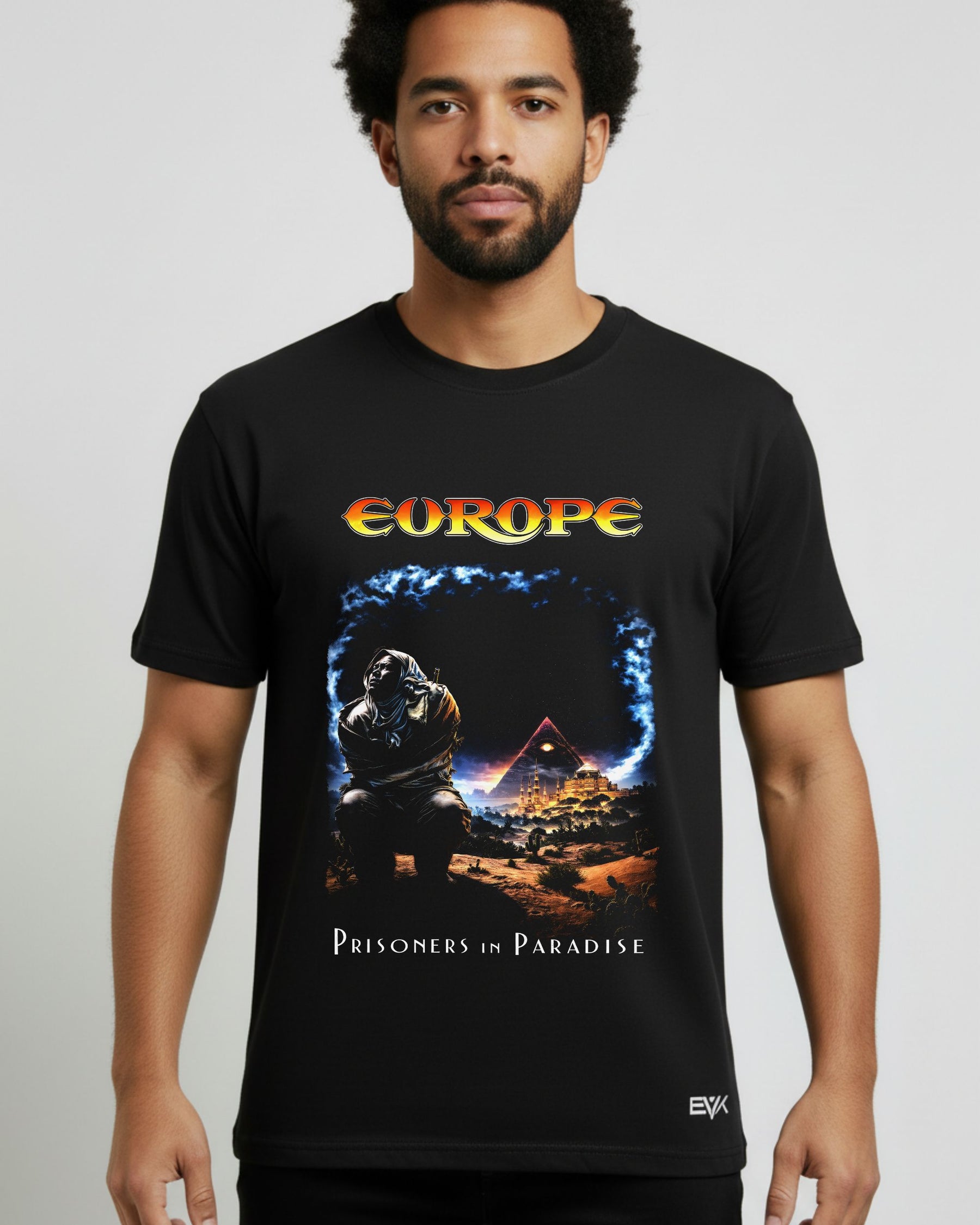 Camiseta Europe – Prisoners in Paradise