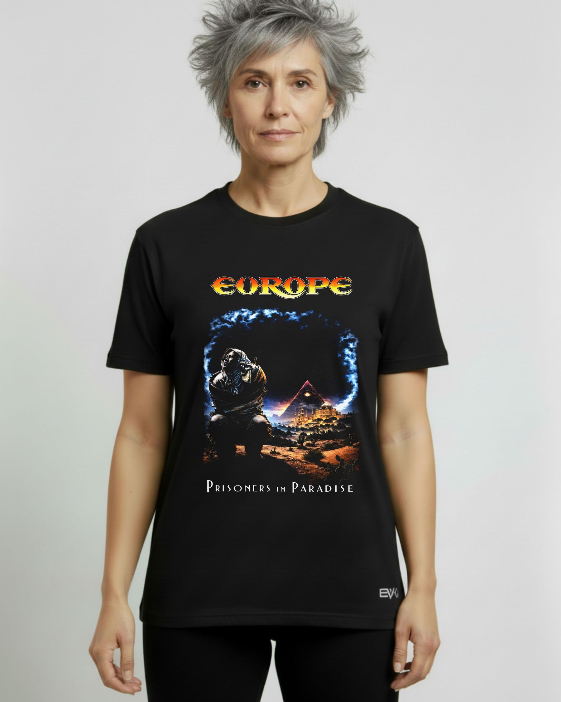 Camiseta Europe – Prisoners in Paradise