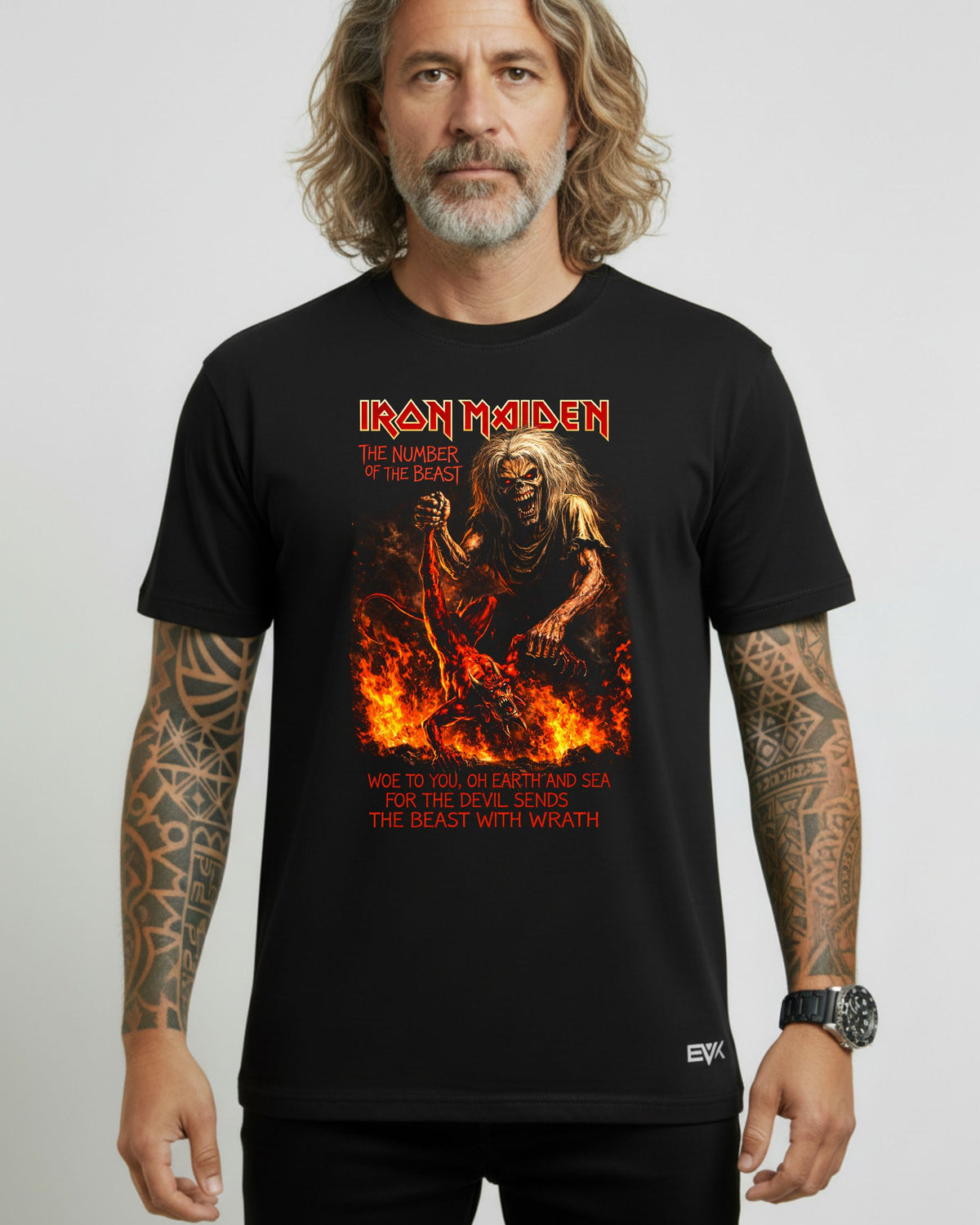 Camiseta Iron Maiden – The Number of the Beast