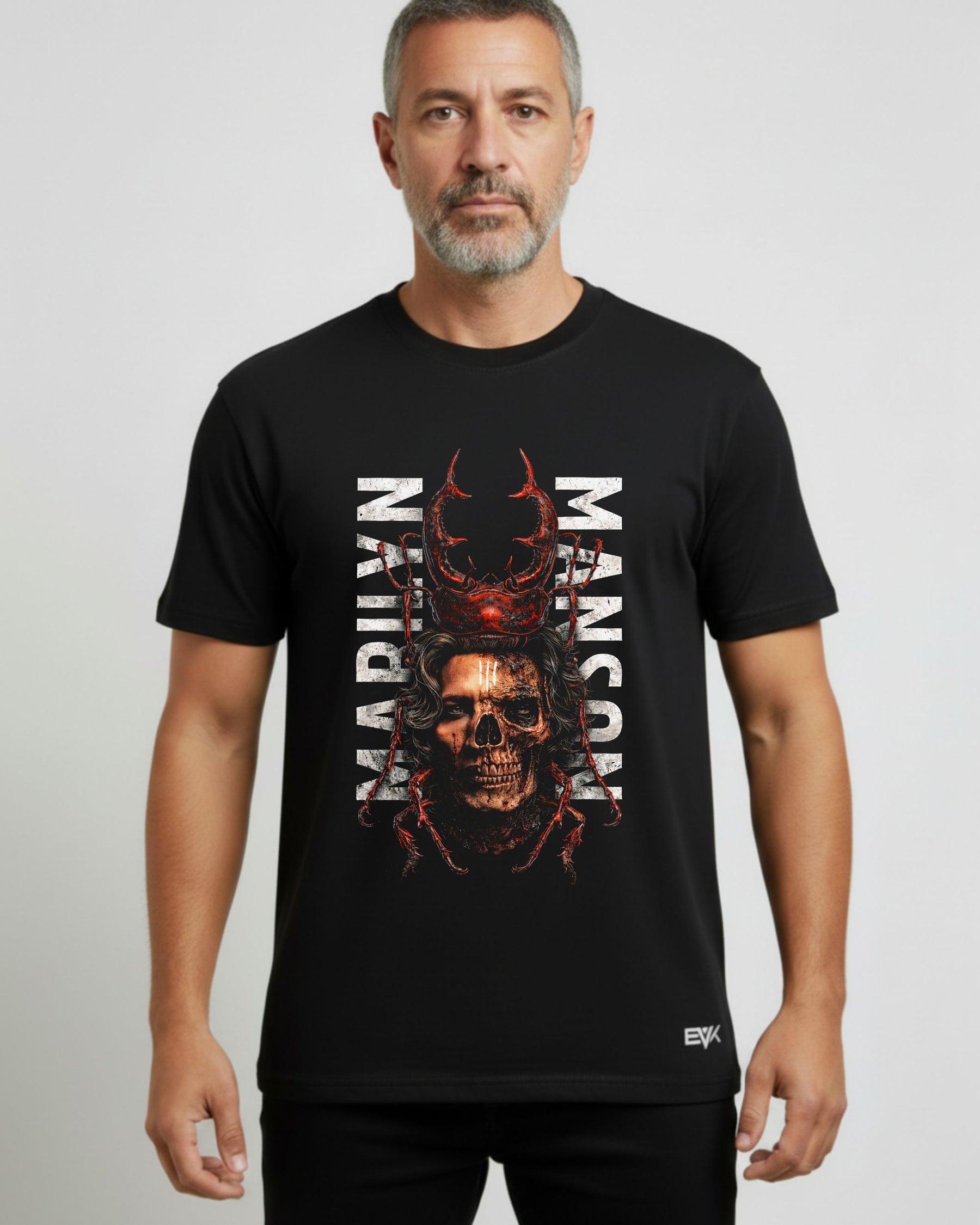 Camiseta Marilyn Manson – Stag Beetle Skeleton