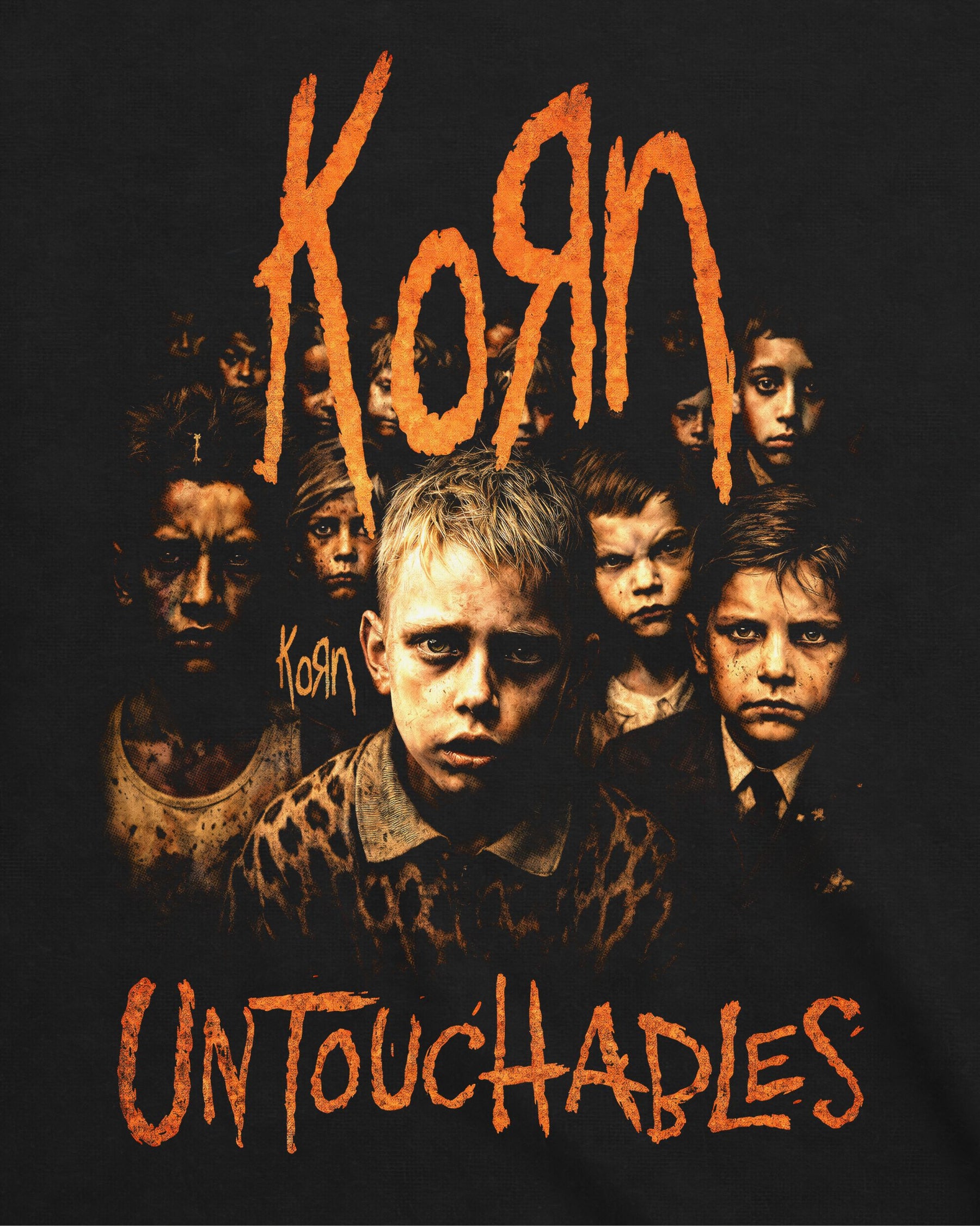 Camiseta Korn – Album Untouchables