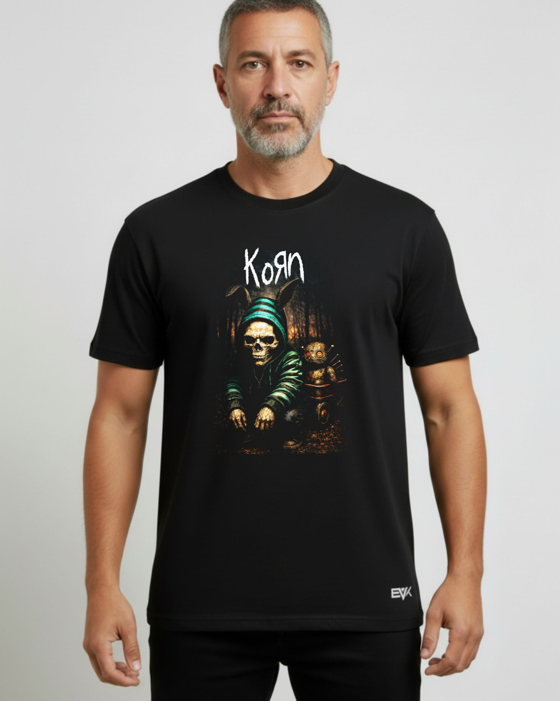 Camiseta Korn – Issues Skull Voodoo