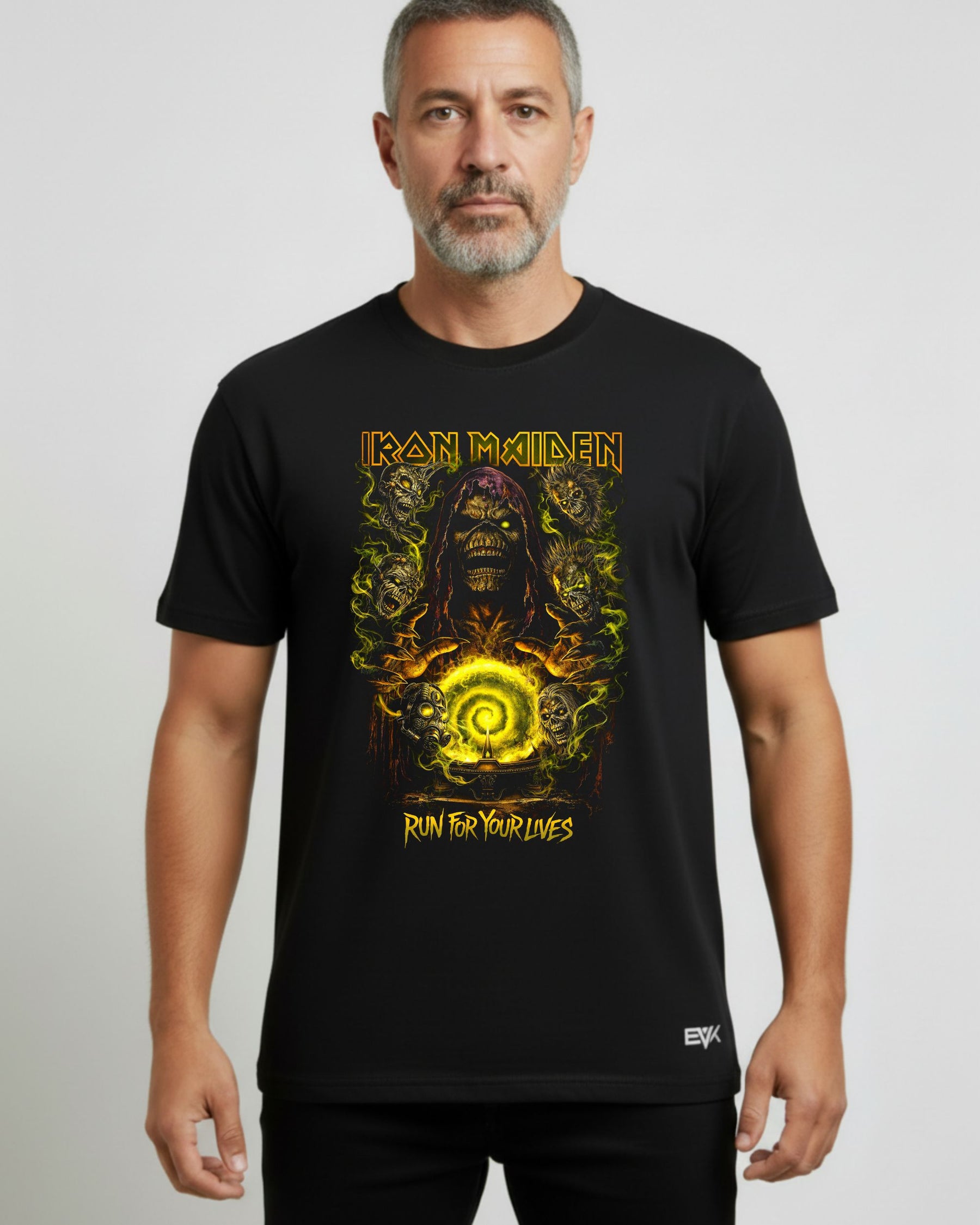 Camiseta Iron Maiden – Run for Your Lives