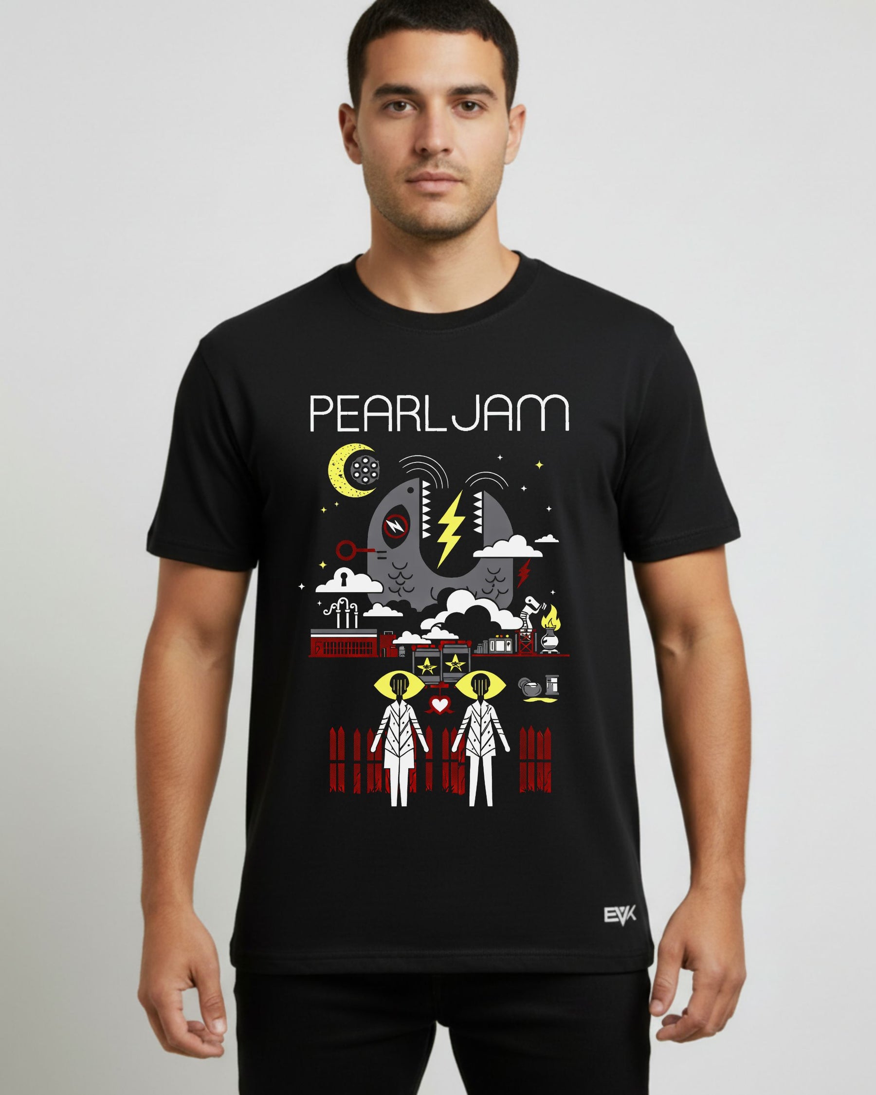 Camiseta Pearl Jam – Lightning Bolt