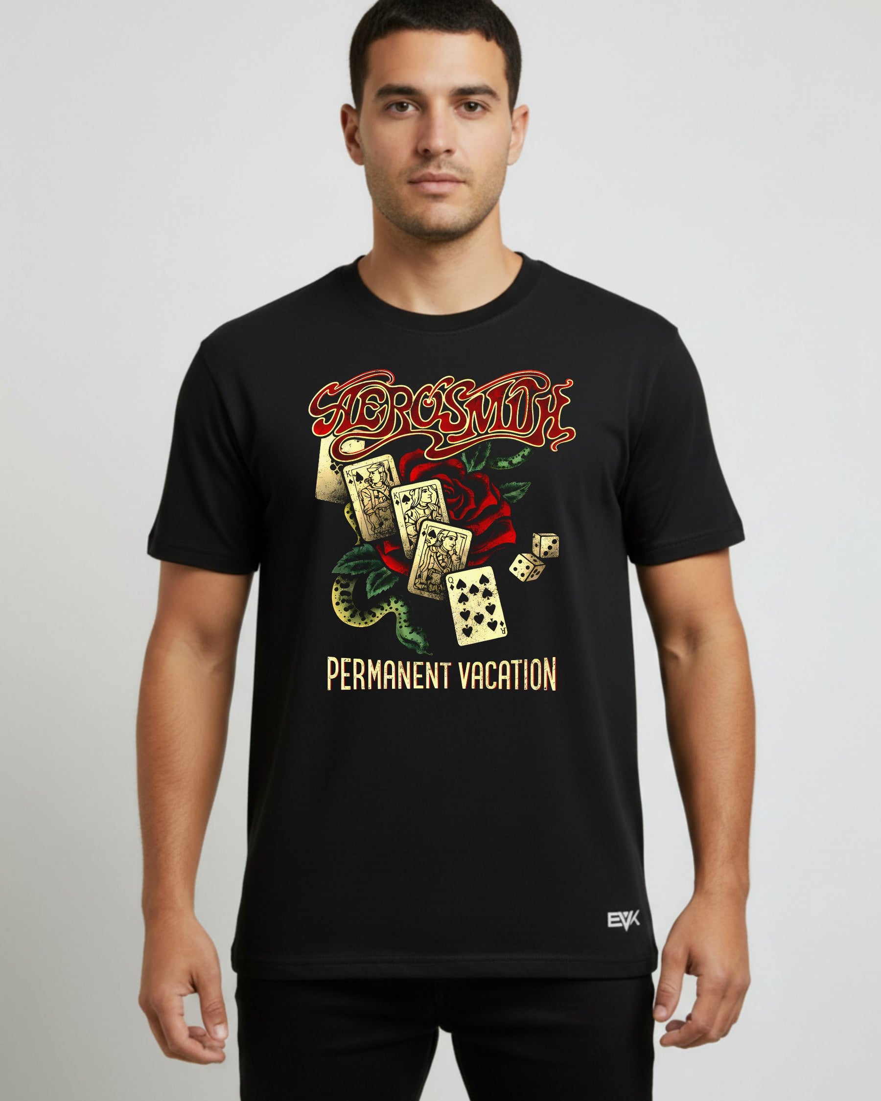 Camiseta Aerosmith – Permanent Vacation – Cards