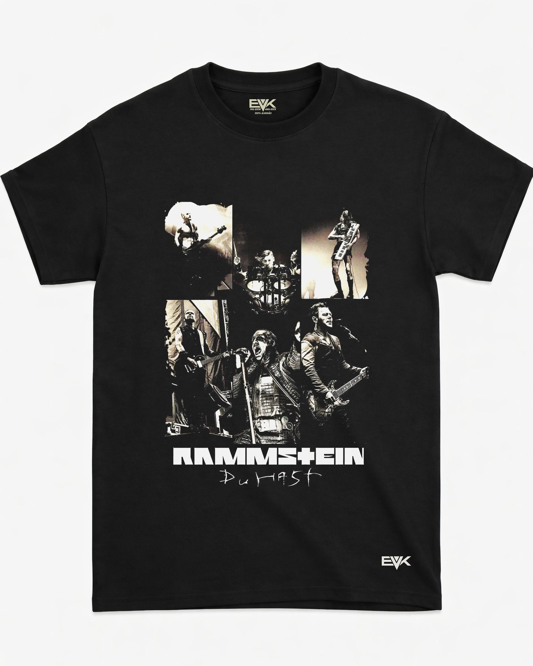 Camiseta Rammstein – Du Hast Live Collage