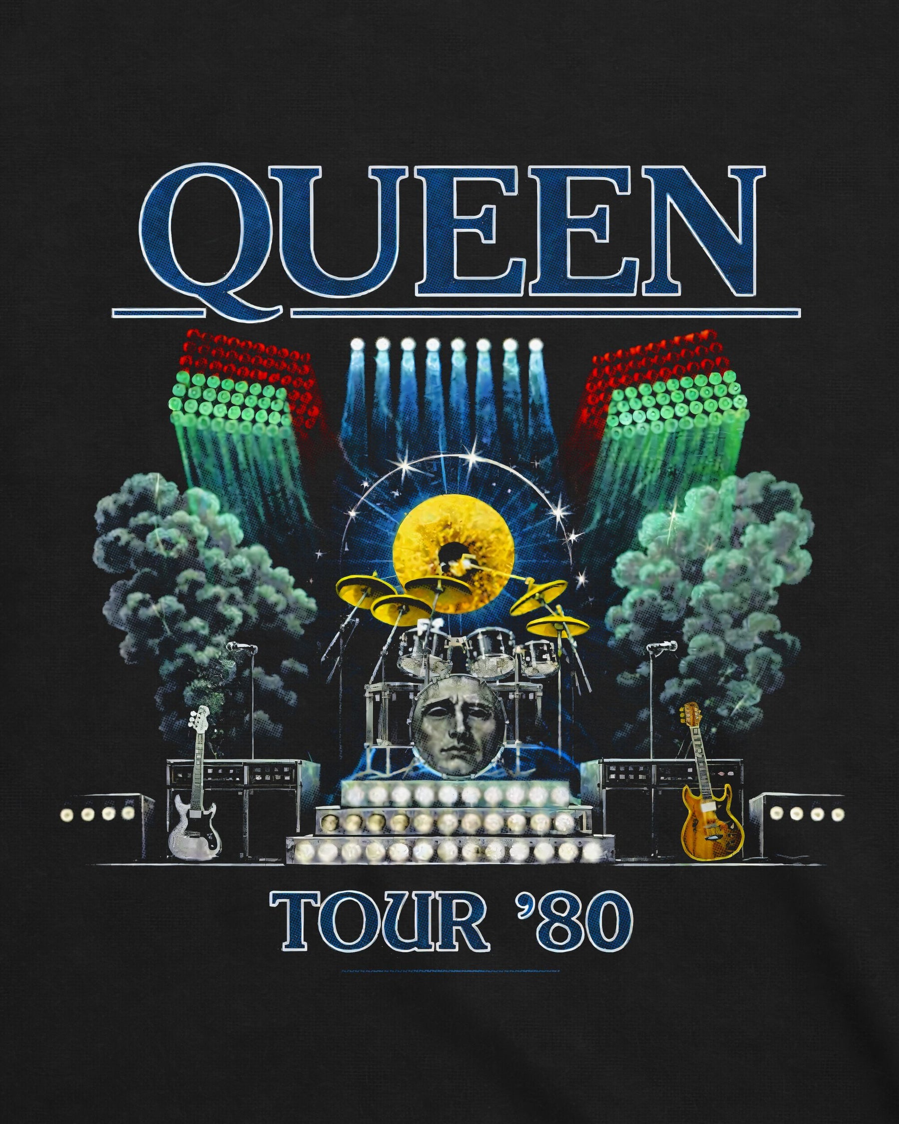 Camiseta Queen – Tour 80