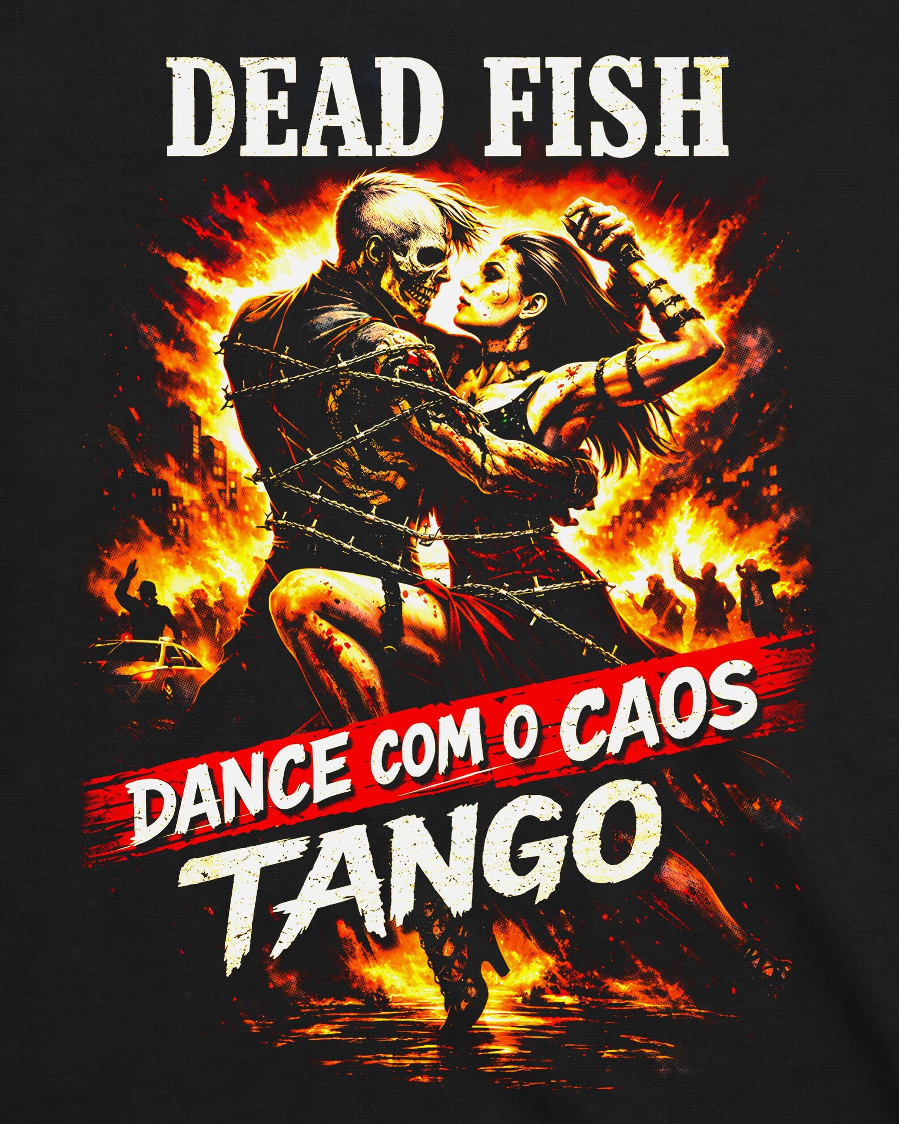 Camiseta Dead Fish – Dance com o Caos