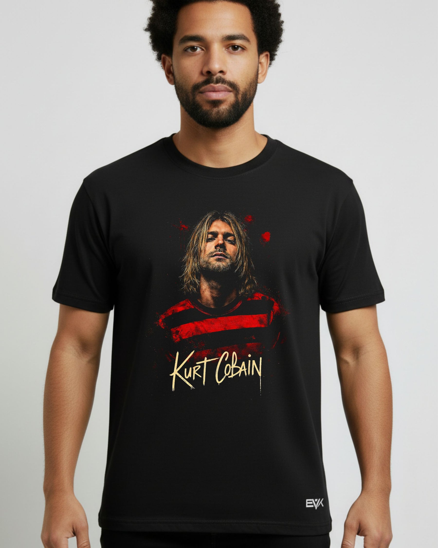 Camiseta Nirvana – Kurt Cobain Art