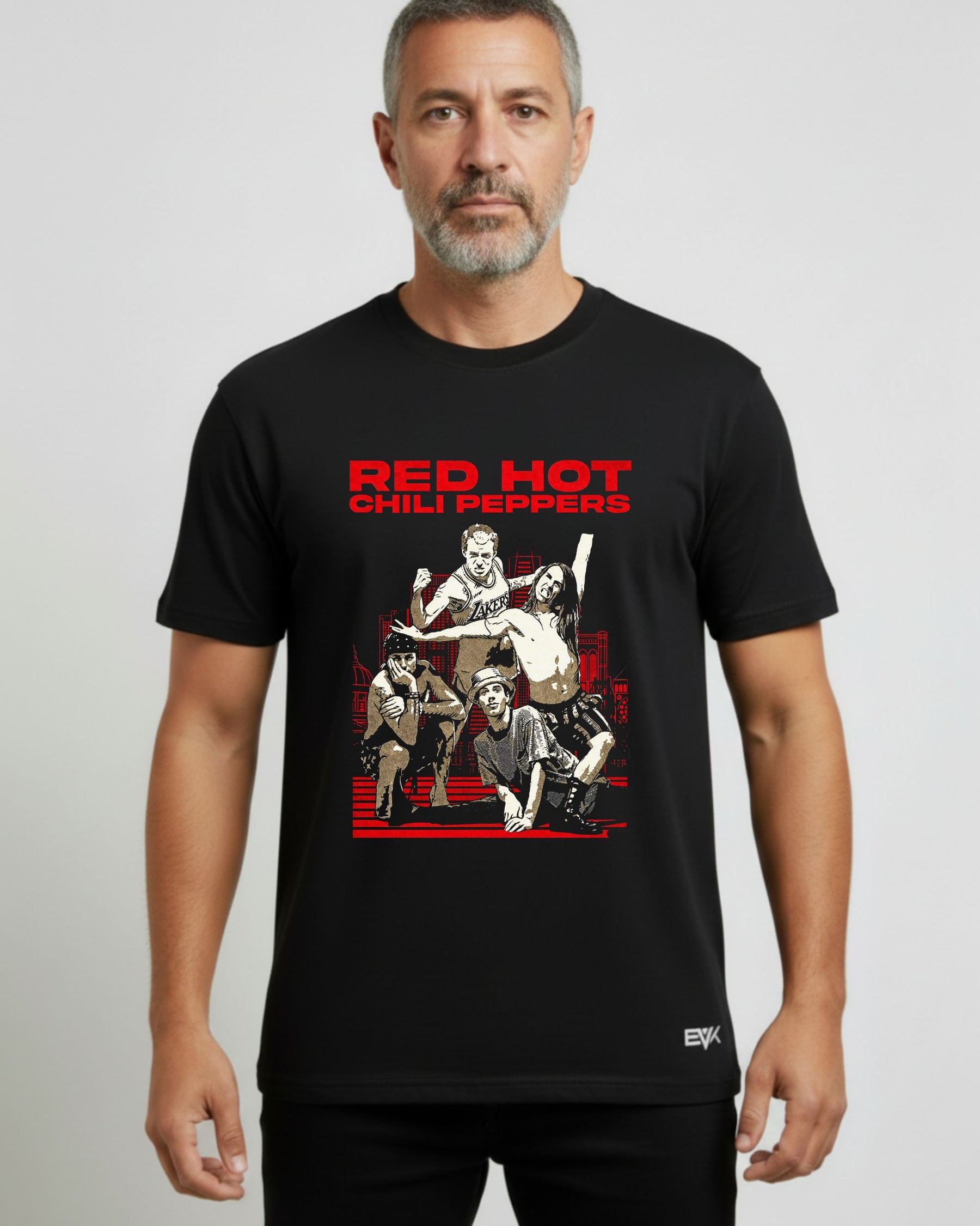 Camiseta Red Hot Chili Peppers – Retrô Pôster