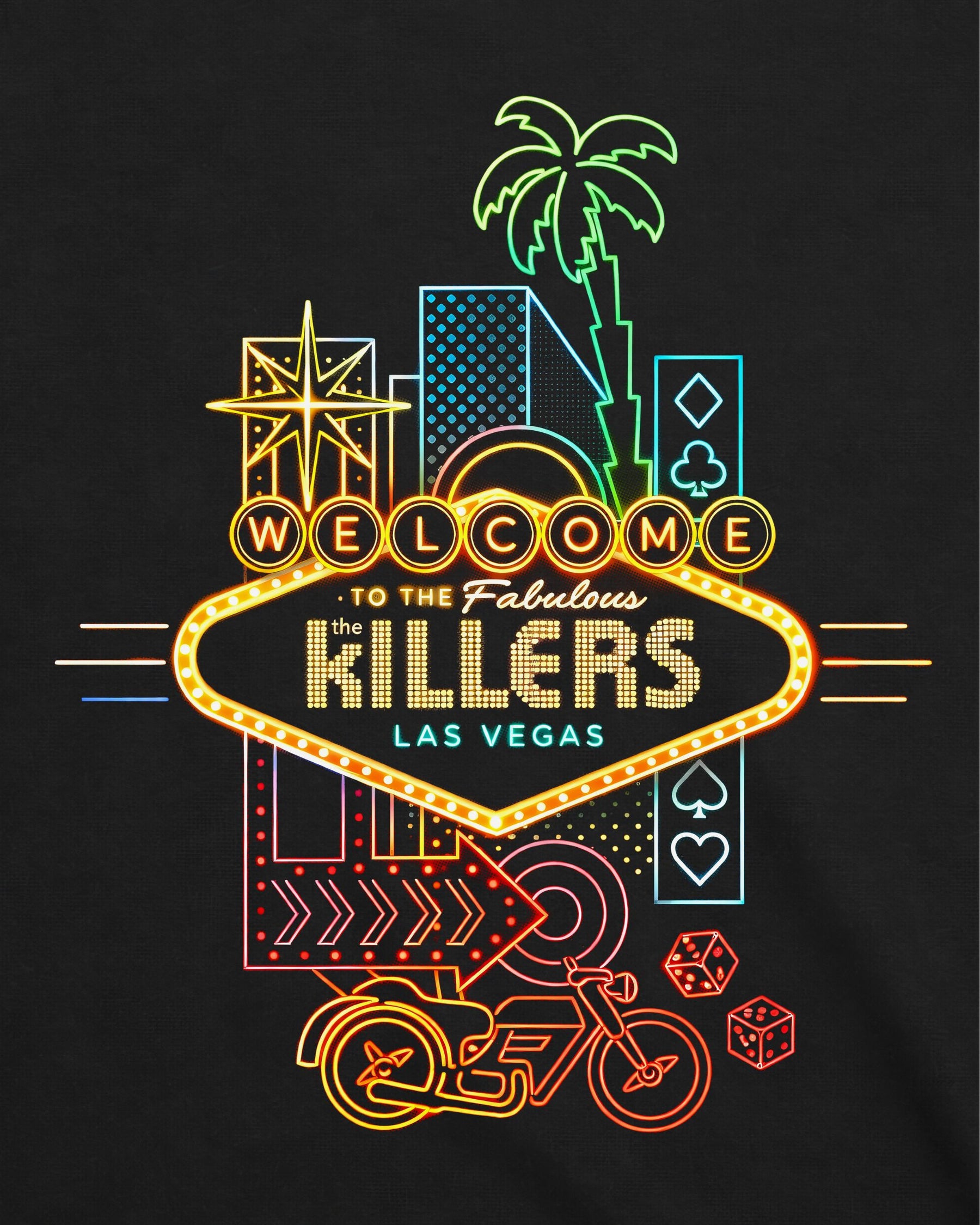 Camiseta The Killers – Welcome to the Fabulous Las Vegas