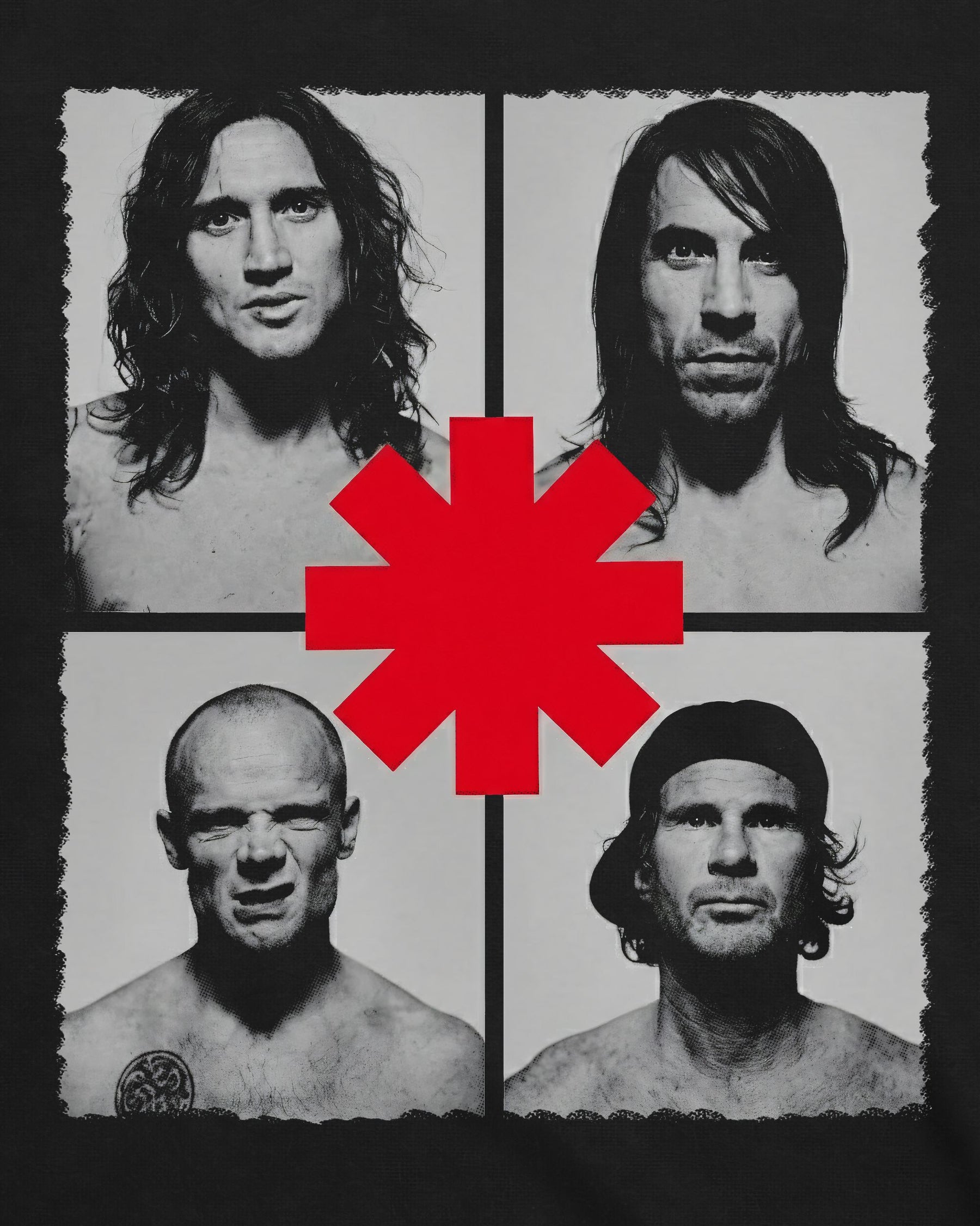 Camiseta Red Hot Chili Peppers – The Four Guys