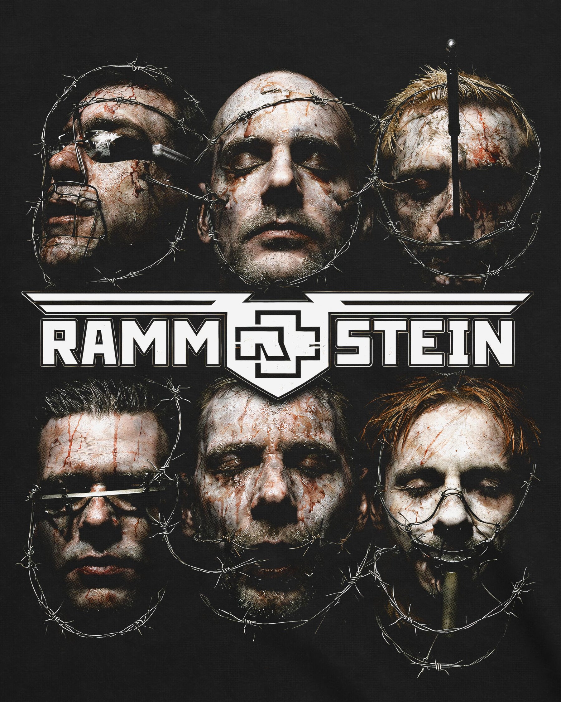 Camiseta Rammstein – Sehnsucht Portraits