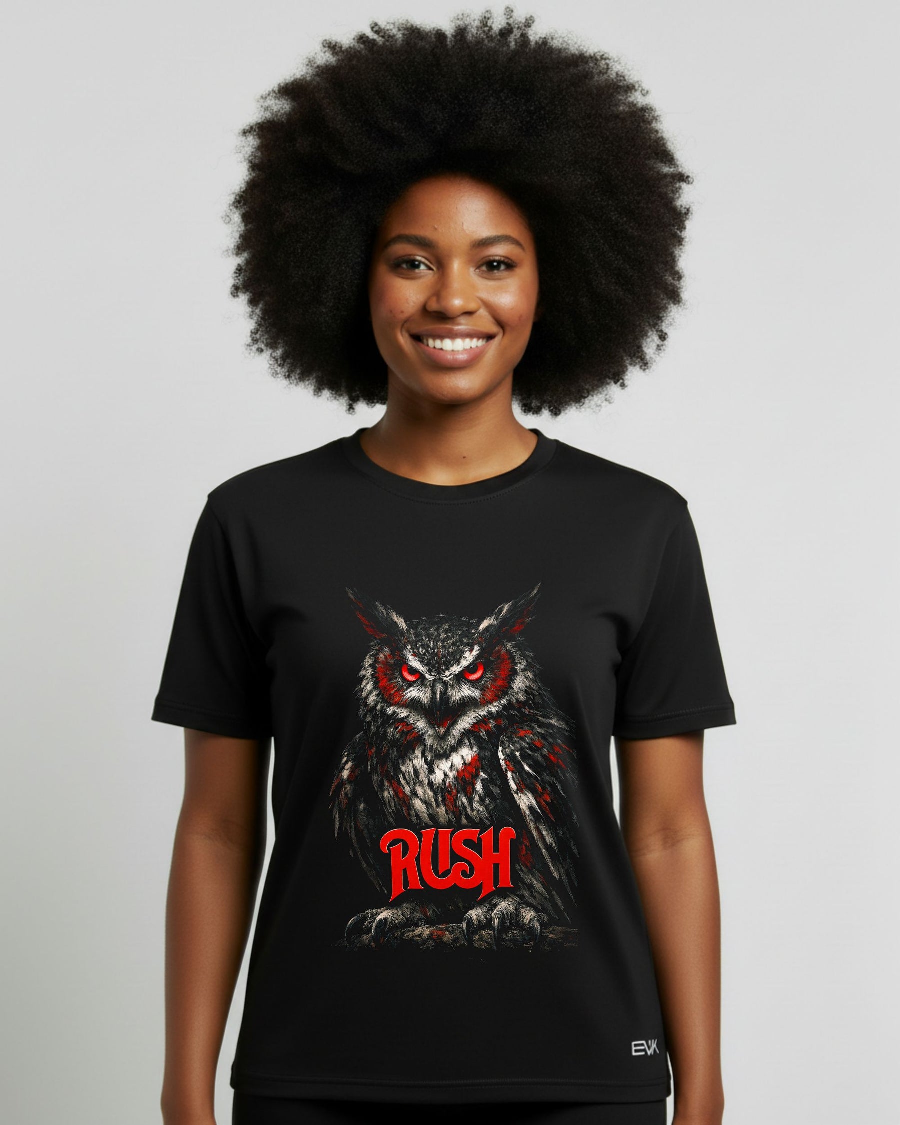 Camiseta Rush – Fly By Night Owl
