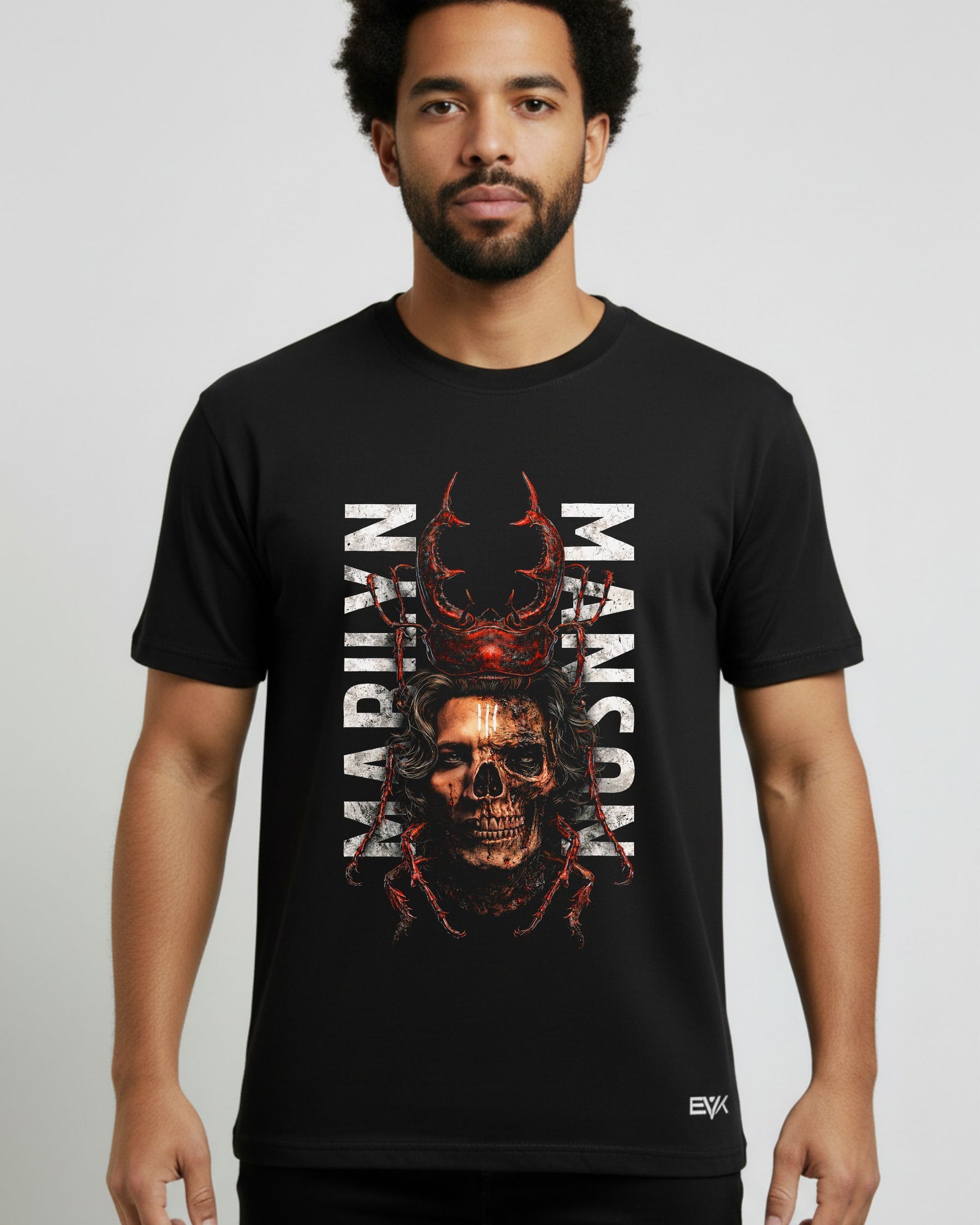 Camiseta Marilyn Manson – Stag Beetle Skeleton