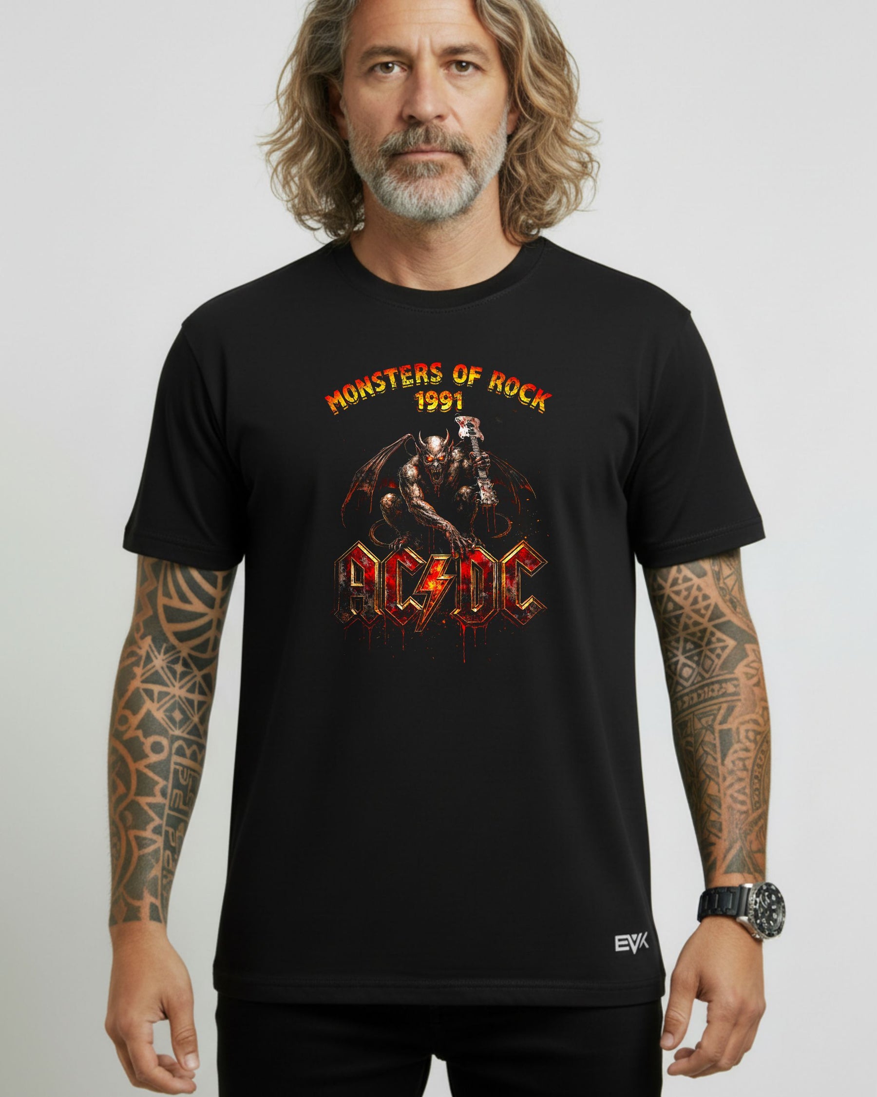 Camiseta AC/DC – Monsters of Rock 1991