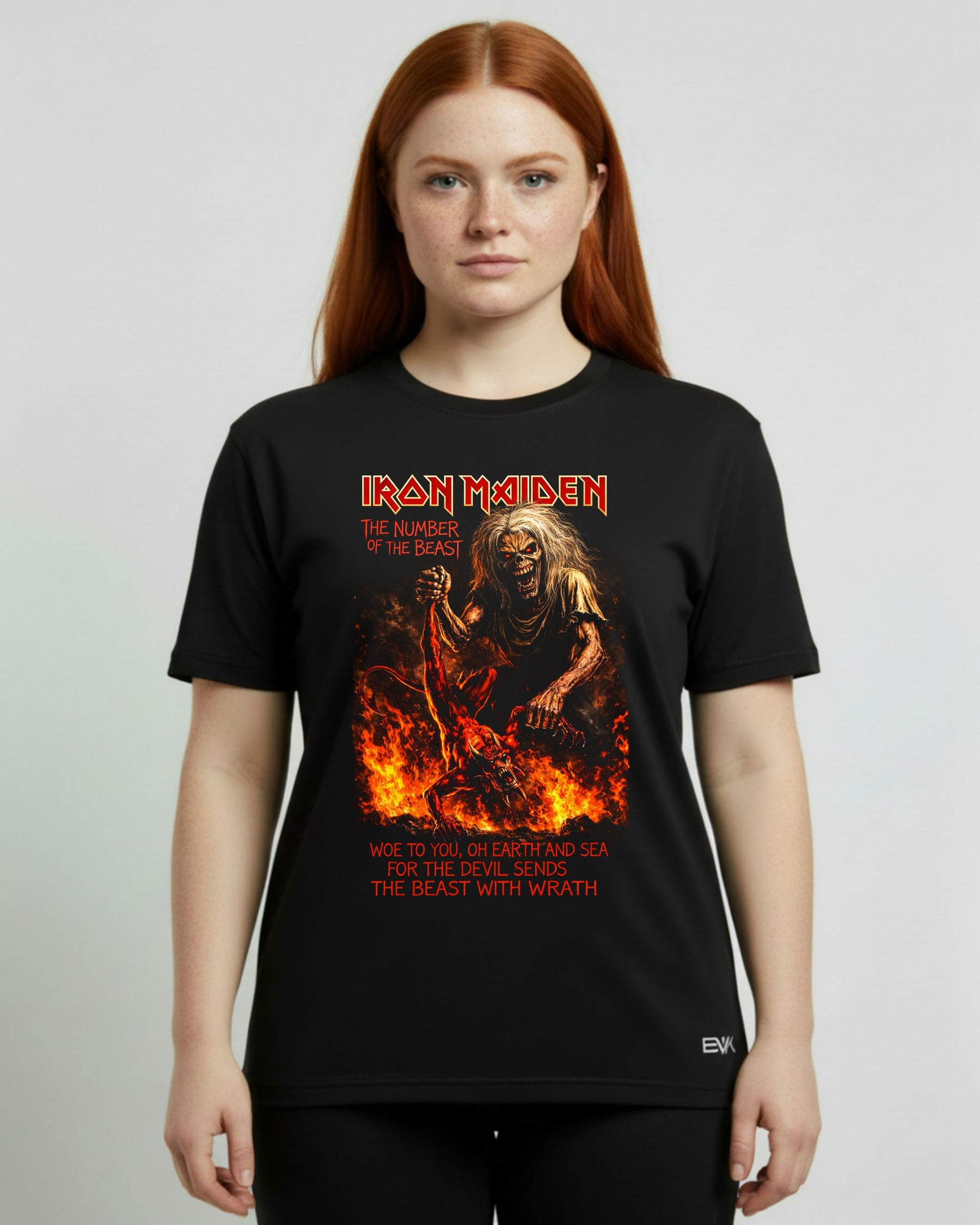 Camiseta Iron Maiden – The Number of the Beast