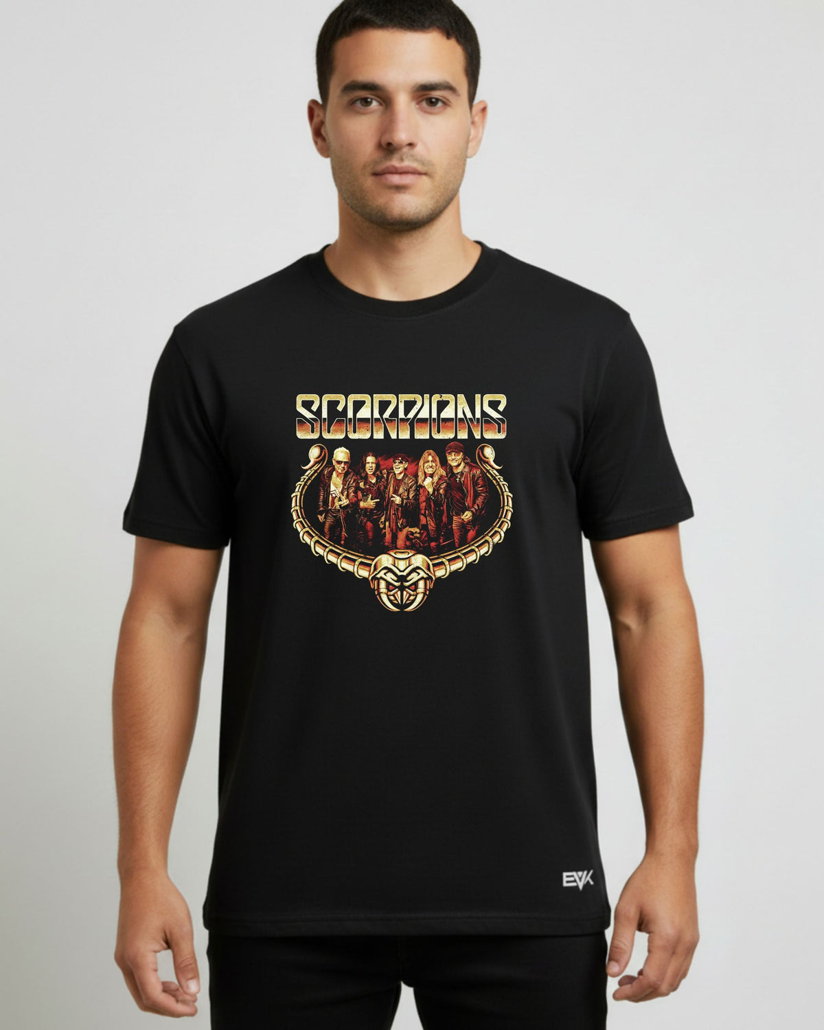 Camiseta Scorpions – Classic Band Logo