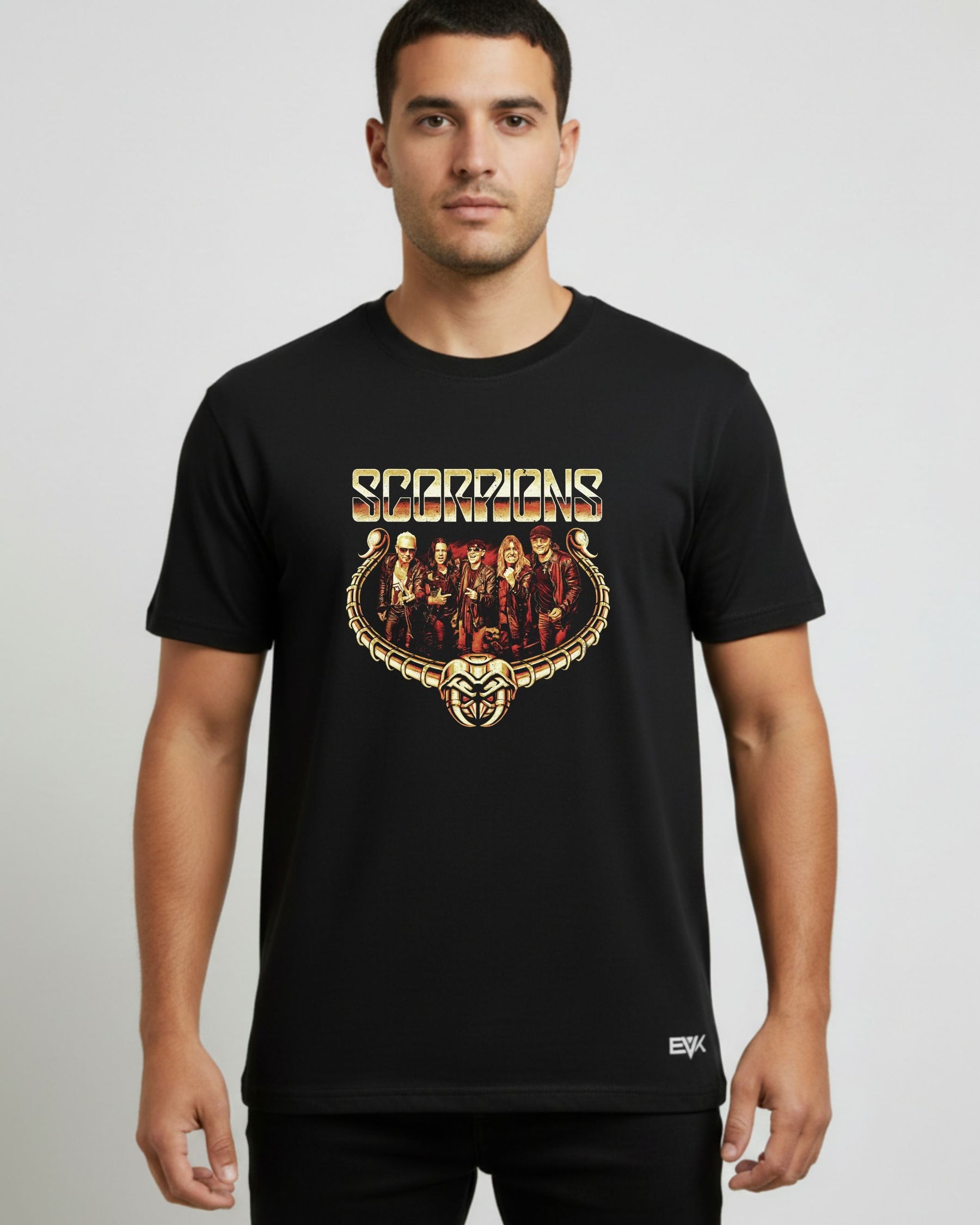 Camiseta Scorpions – Classic Band Logo