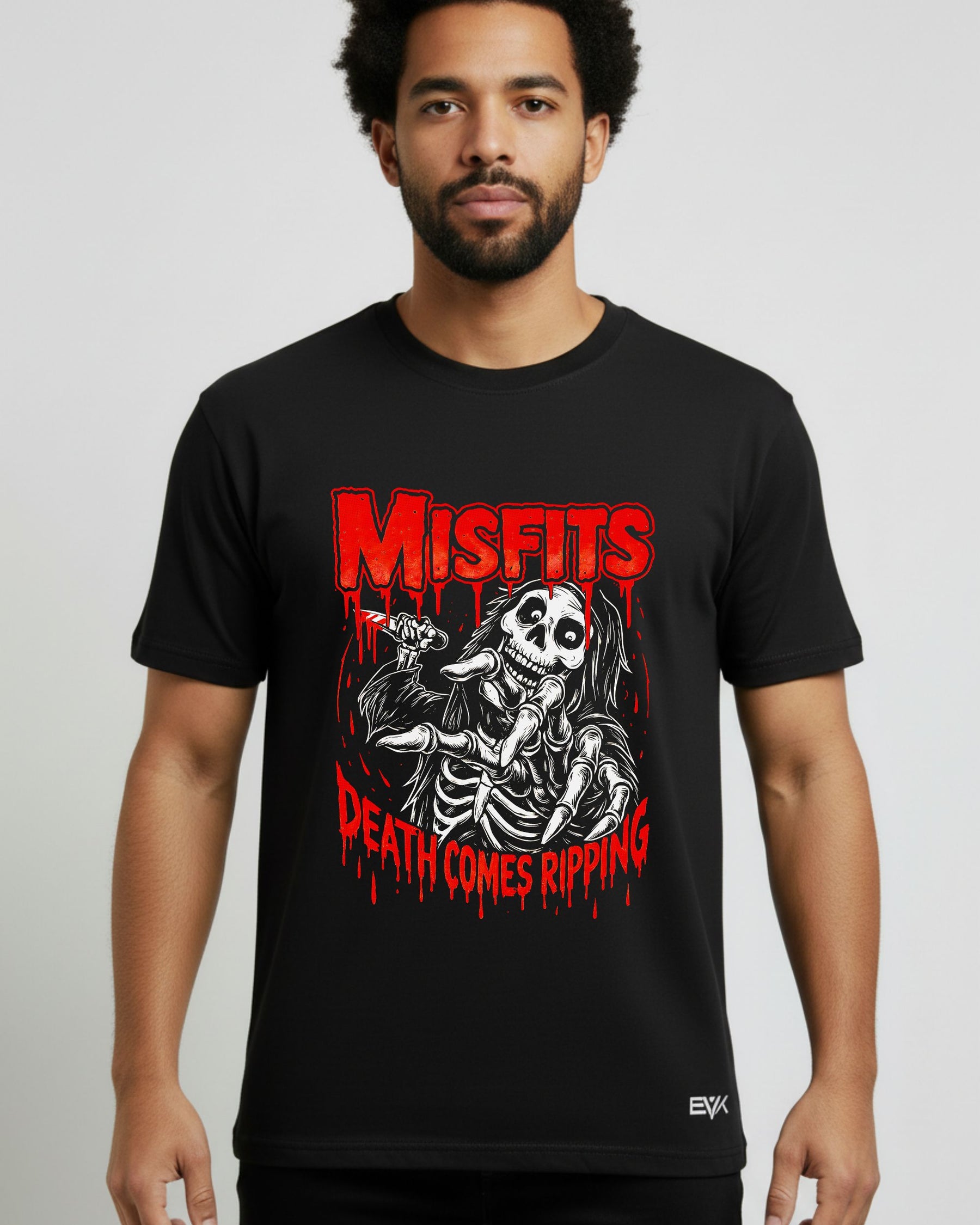 Camiseta Misfits – Death Comes Ripping
