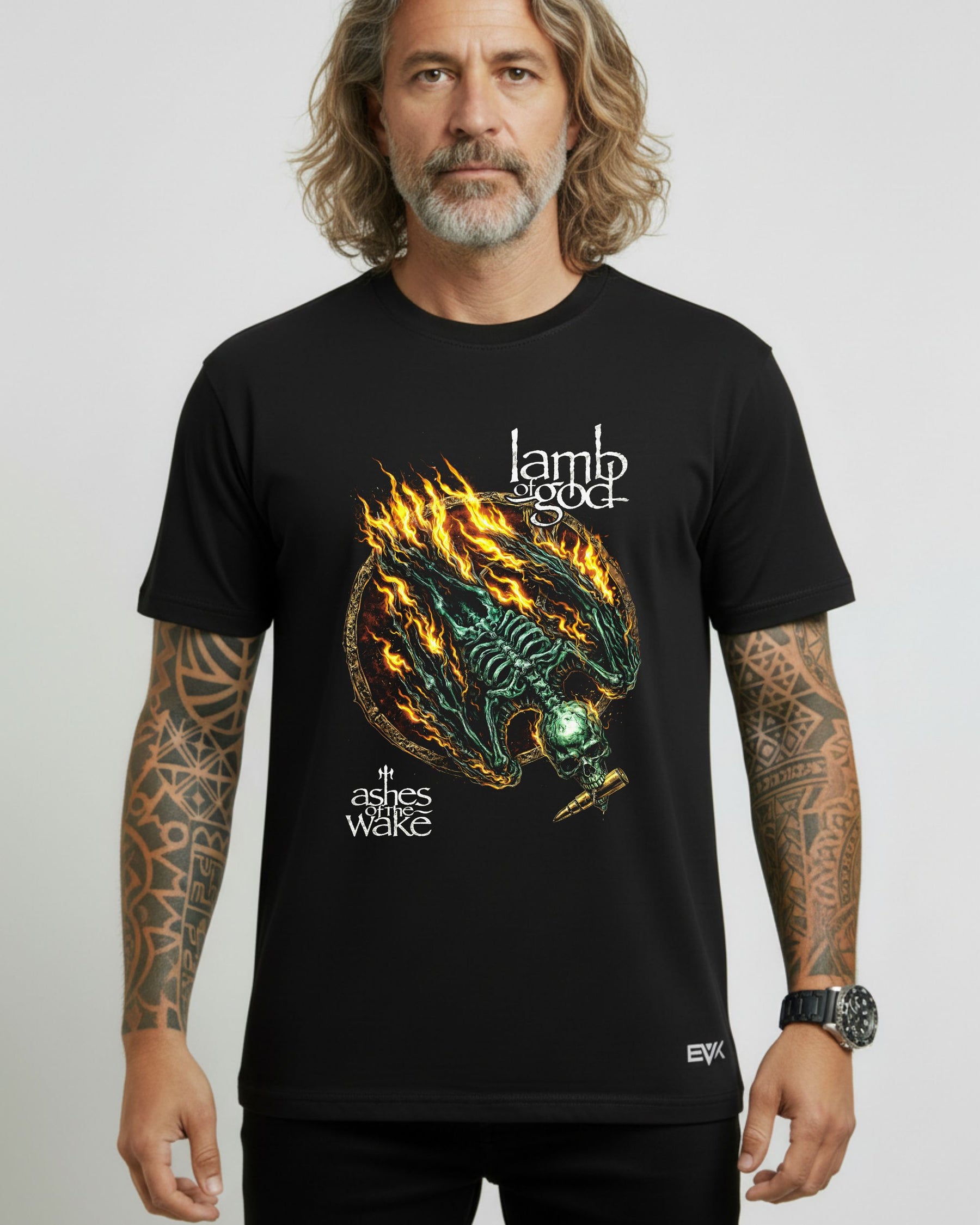 Camiseta Lamb of God – Ashes of the Wake